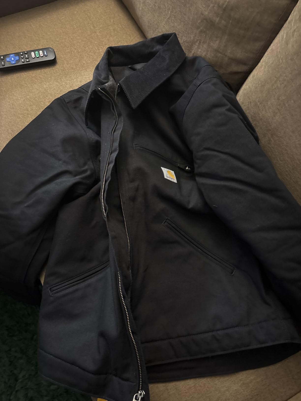 Carhartt Men's Iconic J01 Duck Detroit Jacket customer photo 1