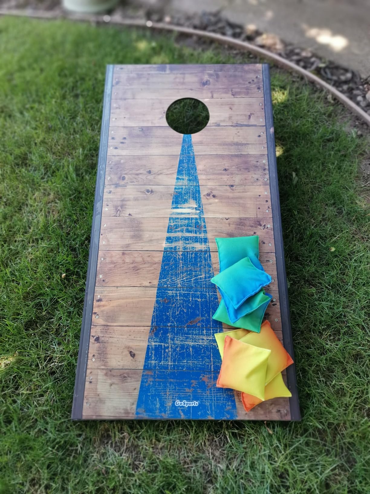 GoSports Portable Cornhole Sets- Includes 2 Boards, 8 Bean Bags, Carry Case customer photo 2