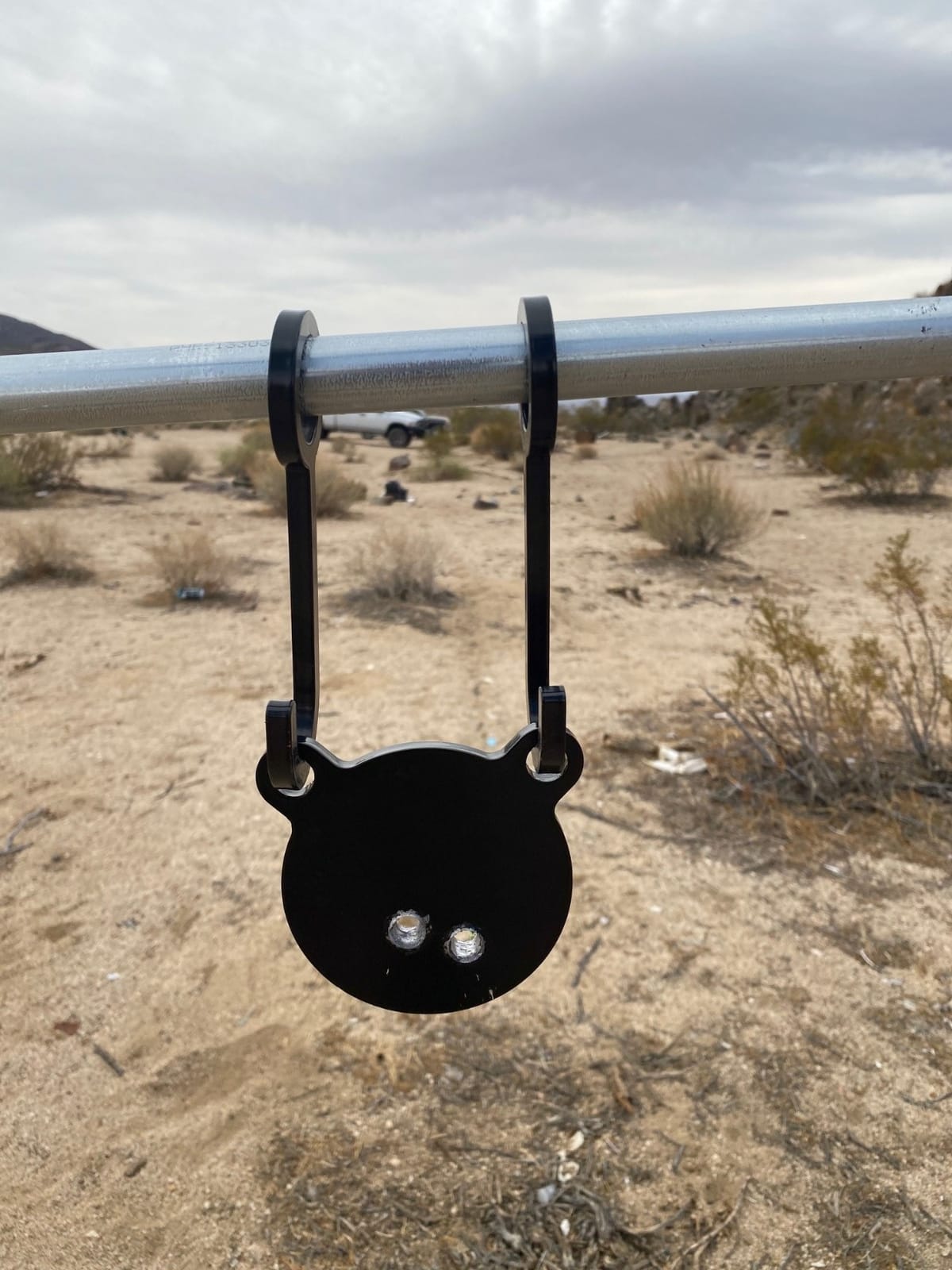 Highwild AR500 Steel Shooting Target Stand Kit - Steel Target Hangers Hanging Hook - Target Stand Bracket - DIY Target Kit - for 1 Inch Pipe customer photo 2