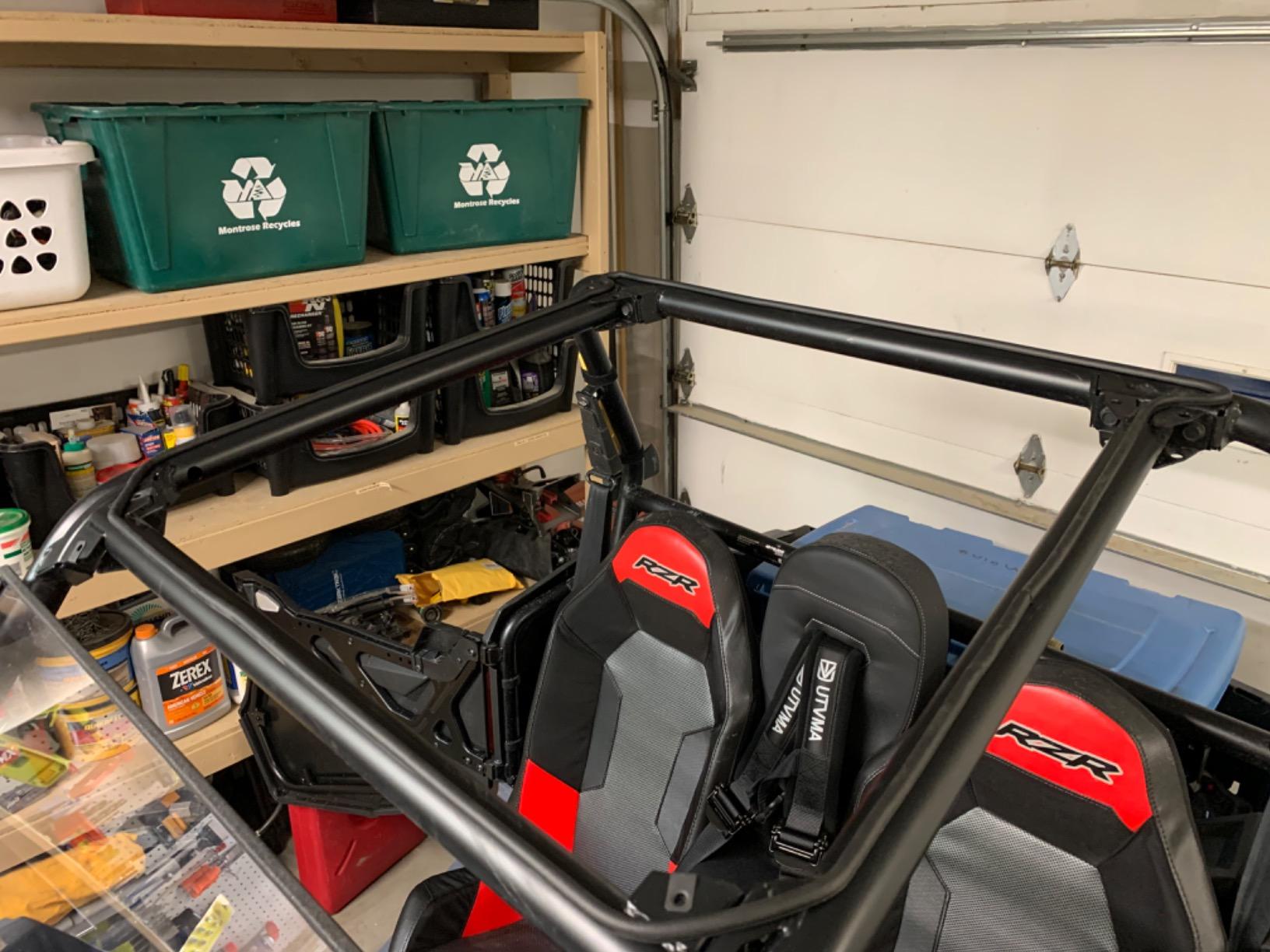 ECOTRIC Aluminum Roof Compatible with Polaris RZR 900/1000/XP, 2-Seater customer photo 1