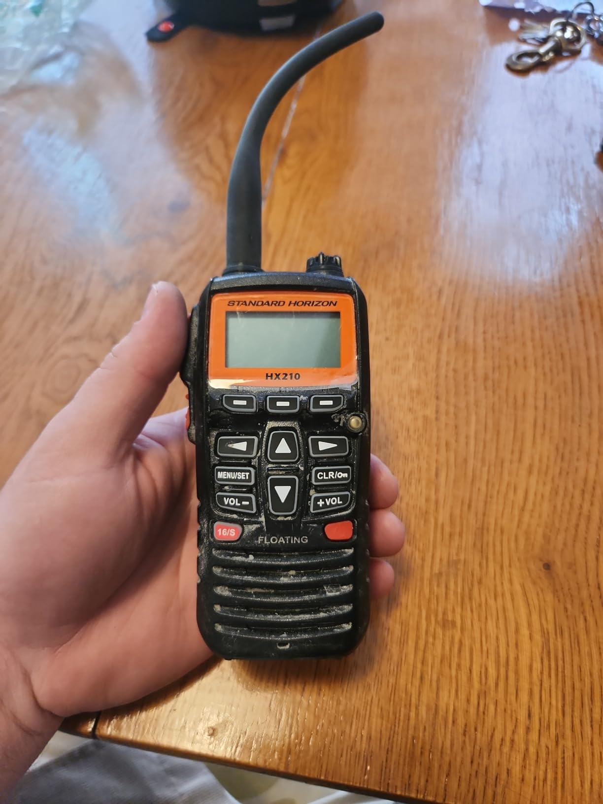 Standard Horizon HX210 6W Floating Handheld Marine VHF Transceiver [HX210] customer photo 1