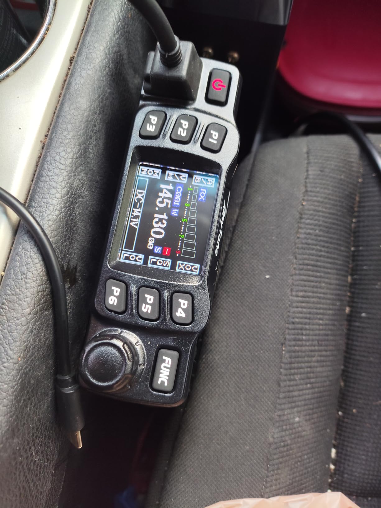 AnyTone AT-778UVII Transceiver Mobile Radio Dual Band 25W VOX Car Radio | Vehicle Car Radio 2m 70cm Mini Mobile Transceiver w/Cable for RV Camping customer photo 1
