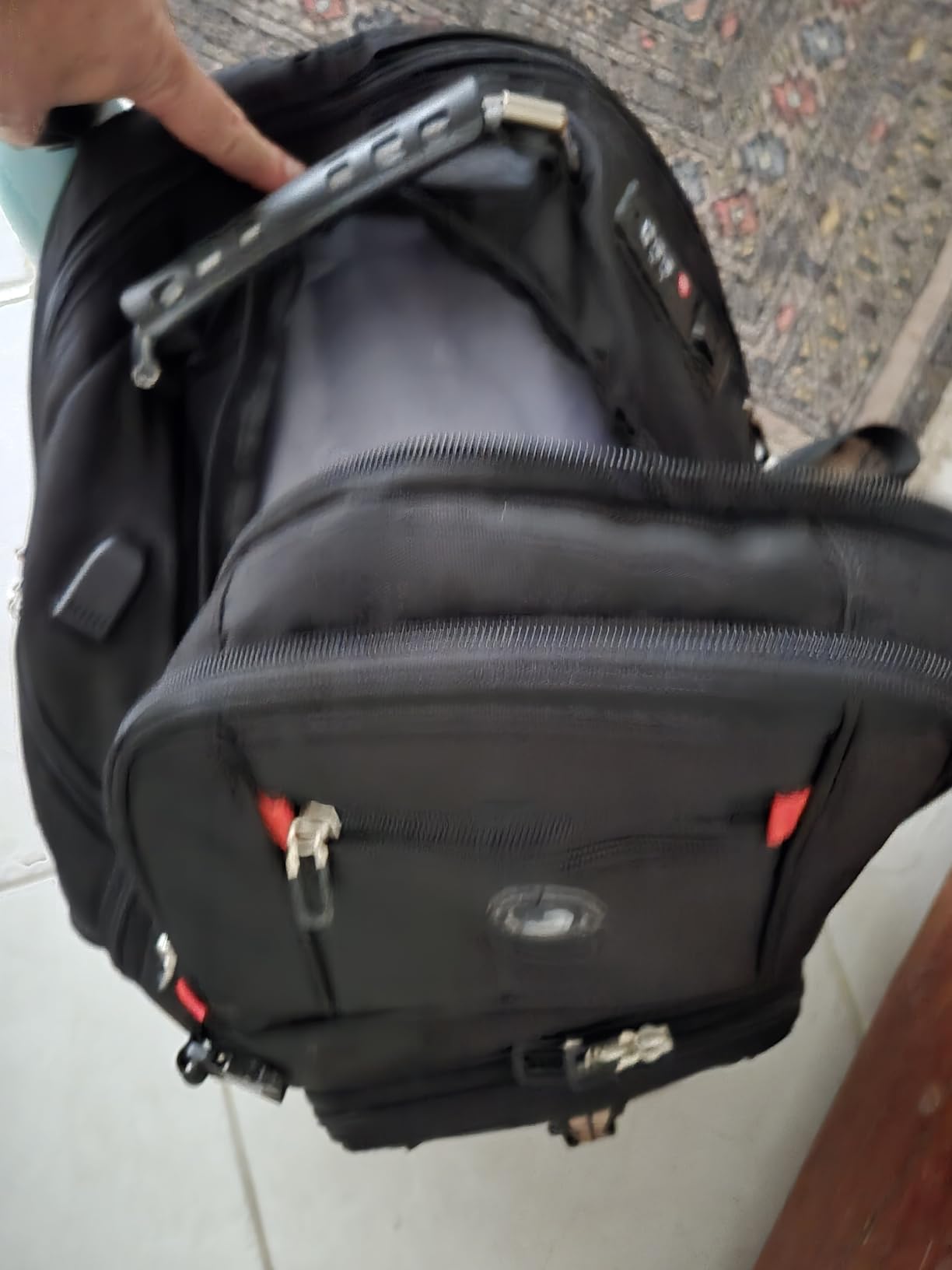 SHRRADOO Extra Large Travel Laptop Backpack for Men, Work College Backpacks customer photo 1