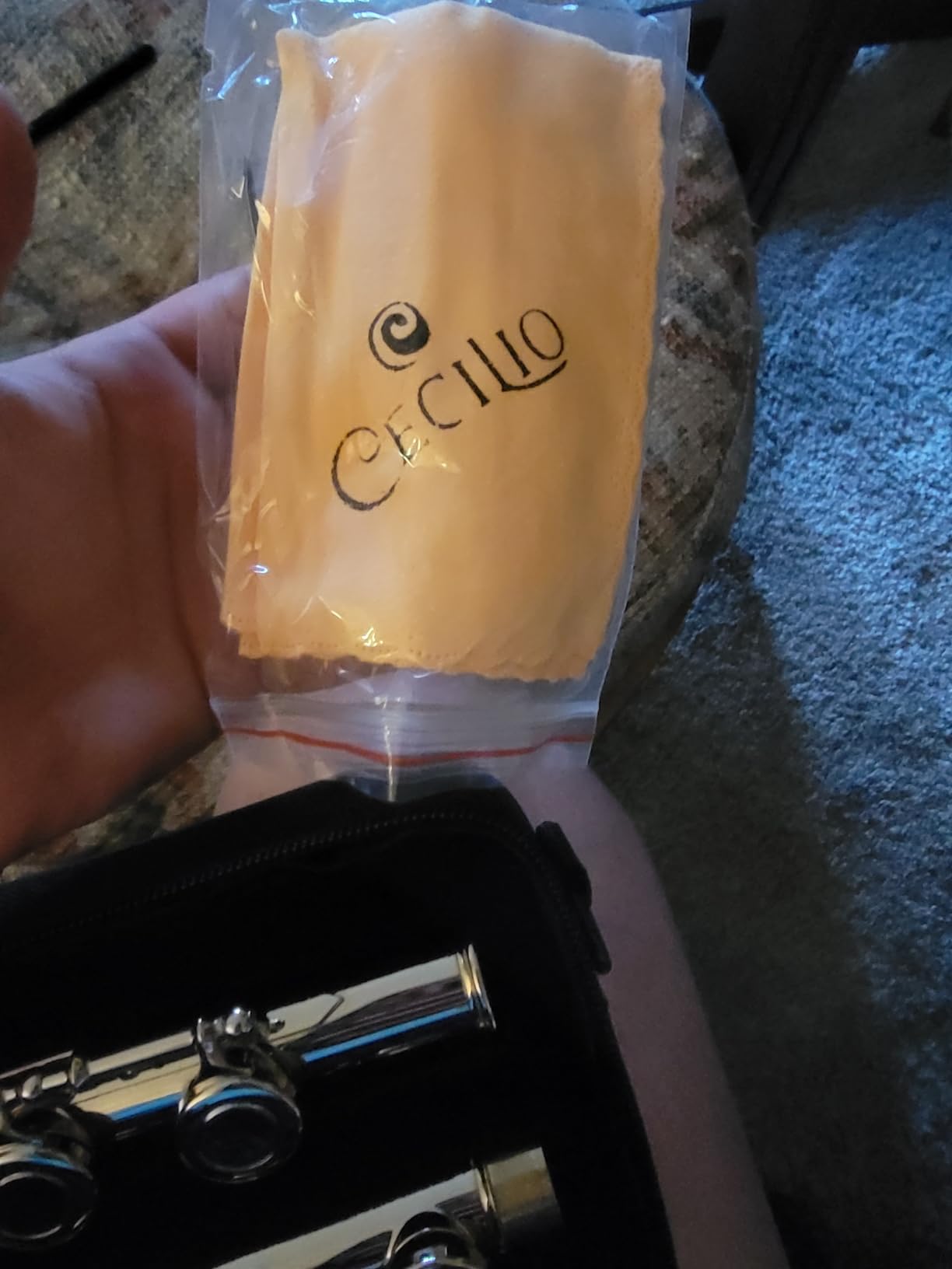 Cecilio Closed Hole C Flute - Musical Instrument, Beginner/Intermediate Flute in Band & Orchestra, Nickel customer photo 1