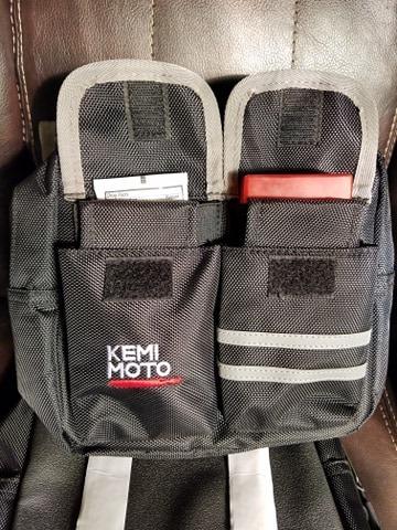 KEMIMOTO ATV Tank Bag, Water-resistant Warm Cooler Motorcycle Saddle Bag customer photo 2