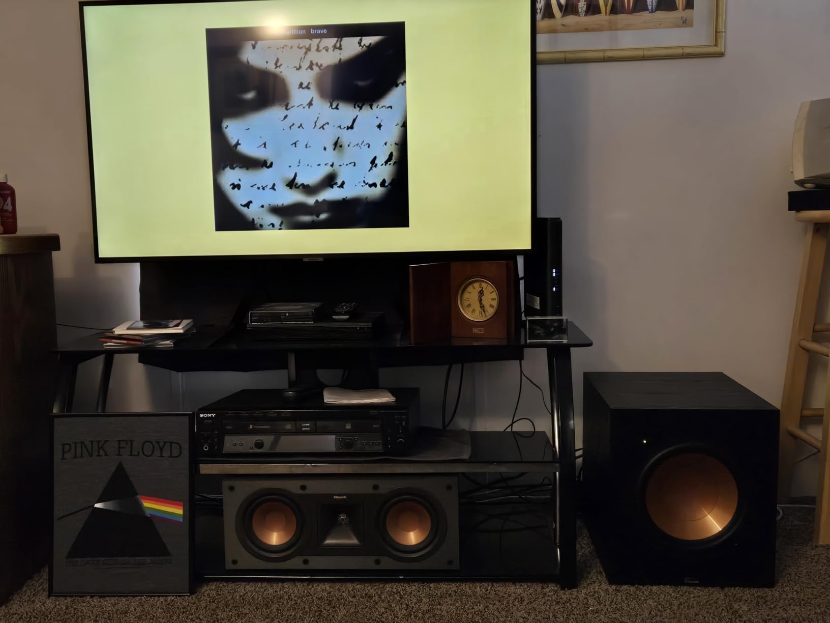 Klipsch Synergy Black Label Sub-100 10” Front-Firing Subwoofer with 150 Watts of continuous power, 300 watts of Dynamic Power, and All-Digital Amplifier for Powerful Home Theater Bass customer photo 1
