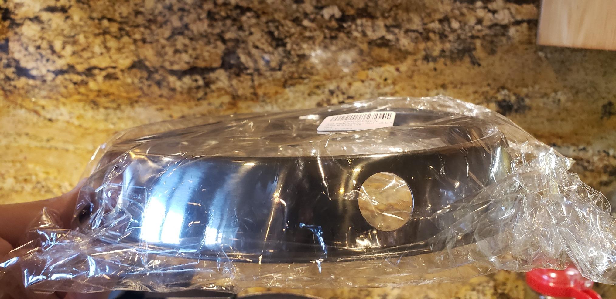 Wok Ring, stainless steel Wok Rack, 7¾-Inch and 9¾-Inch Reversible Size for Kitchen Use… customer photo 2