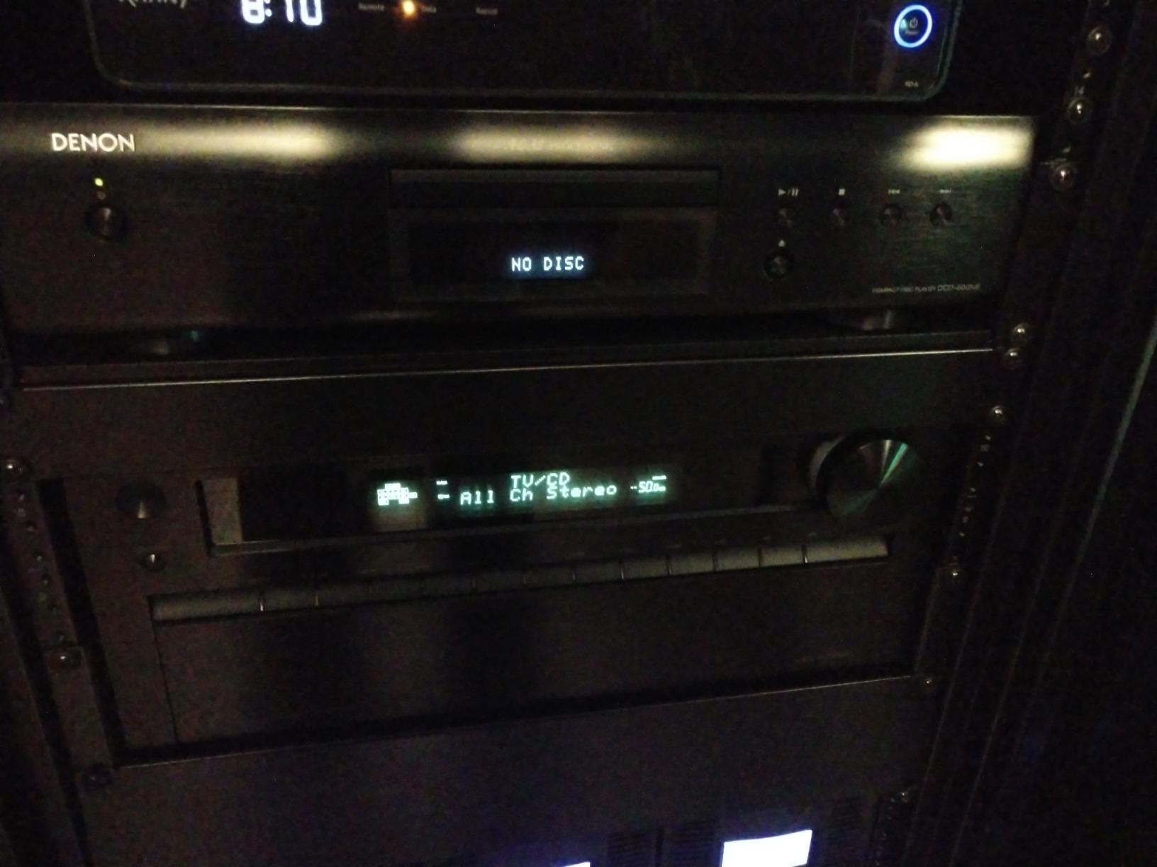 Denon DCD-600NE Compact CD Player for Home Stereo System, Black customer photo 2