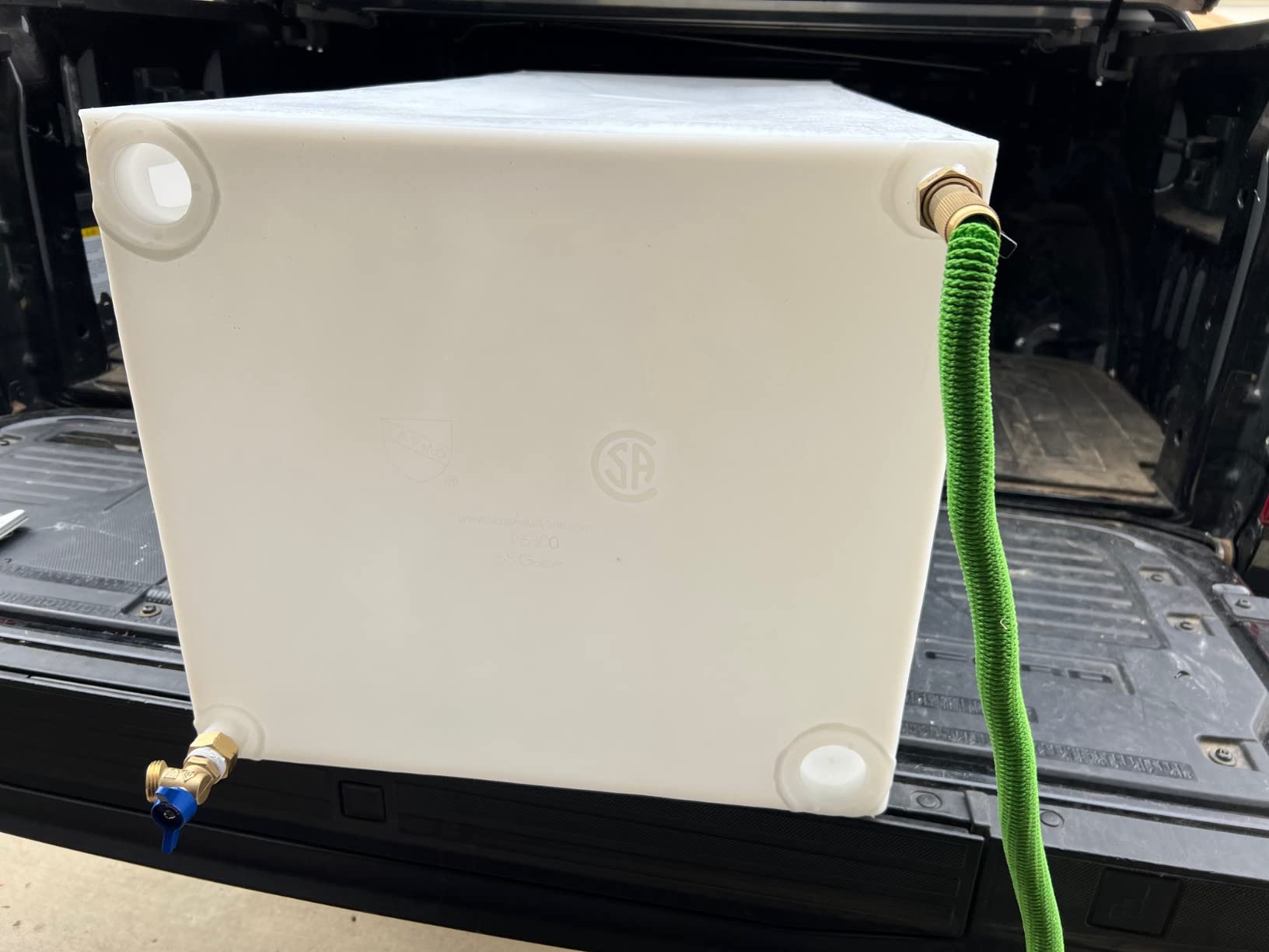 Class A Customs | T-6500 | 65 Gallon RV Fresh Water Holding Tank customer photo 2