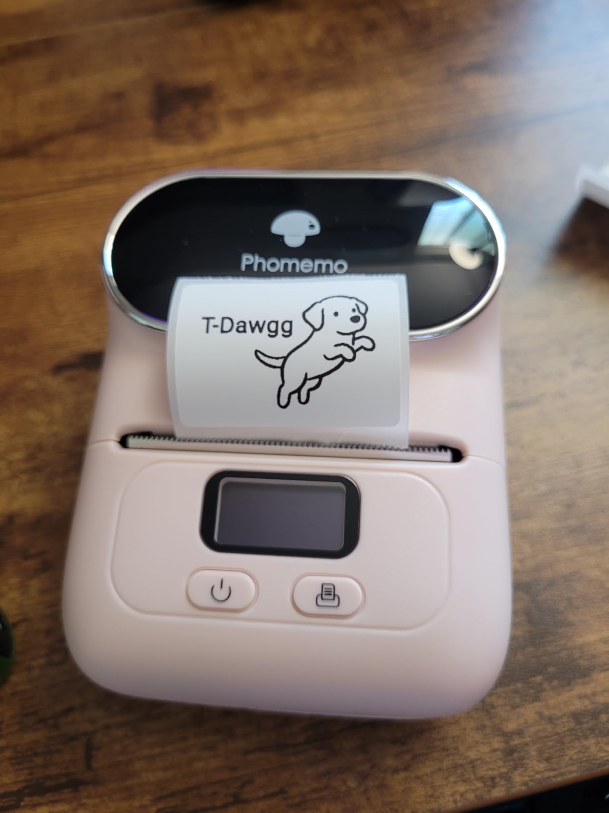Phomemo M110 Label Makers, Portable Bluetooth Thermal Printer with Display customer photo 1