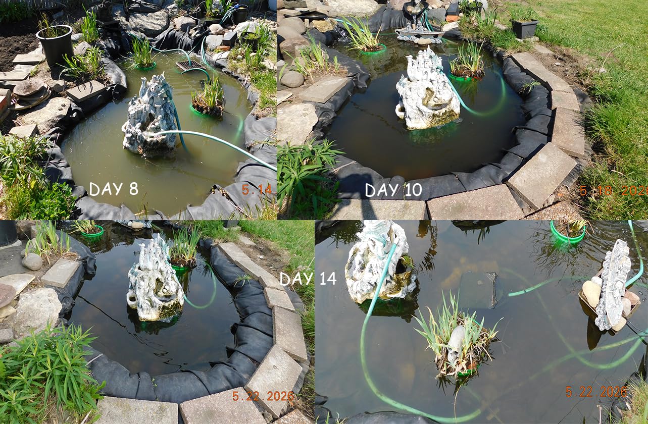 VIVOHOME 1580GPH Bio Pressure Pond Filter with 13W Light for Various Ponds customer photo 1