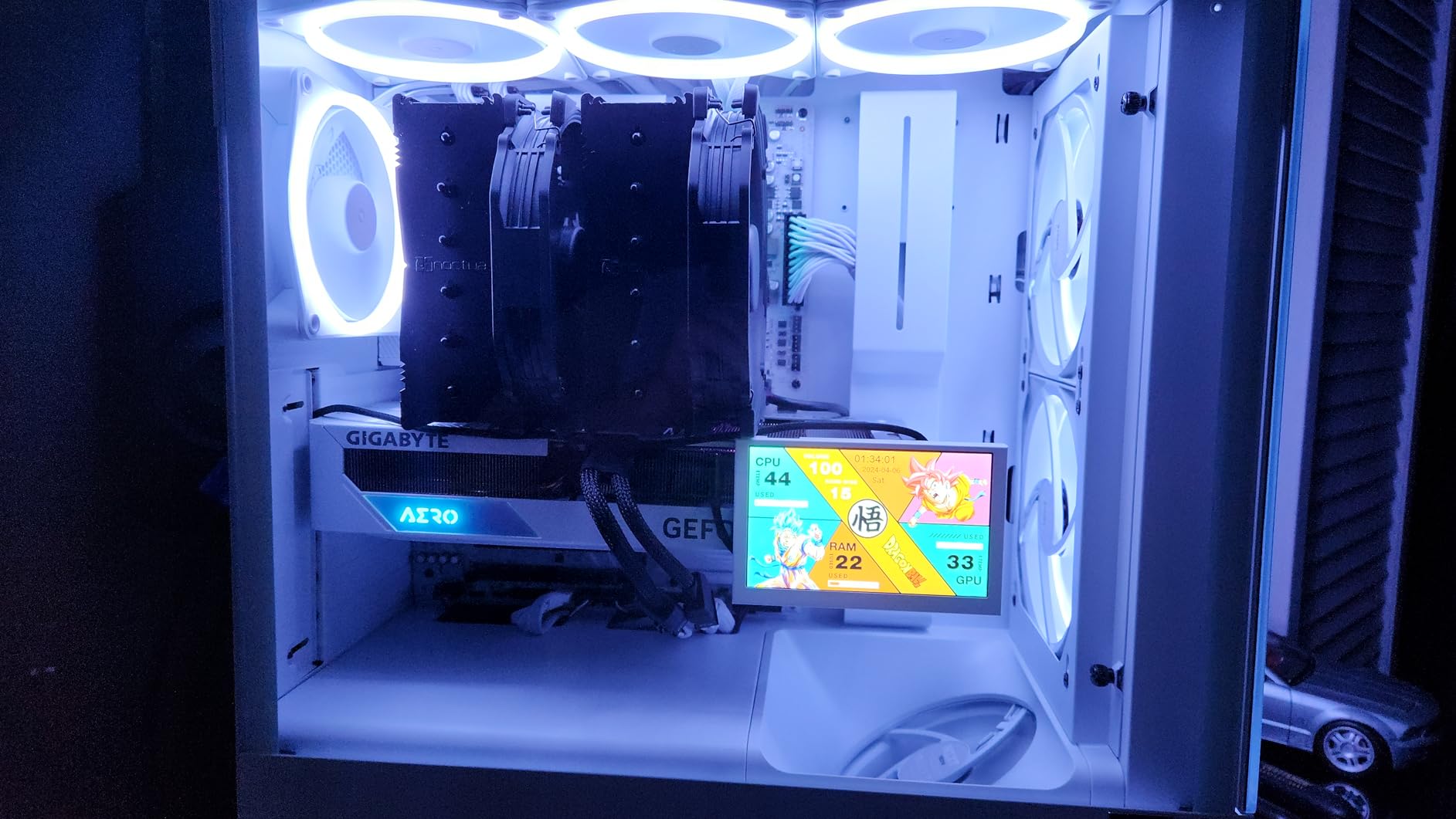 Noctua NH-D15 chromax.Black, Quiet High-Performance Dual Tower CPU Cooler customer photo 1