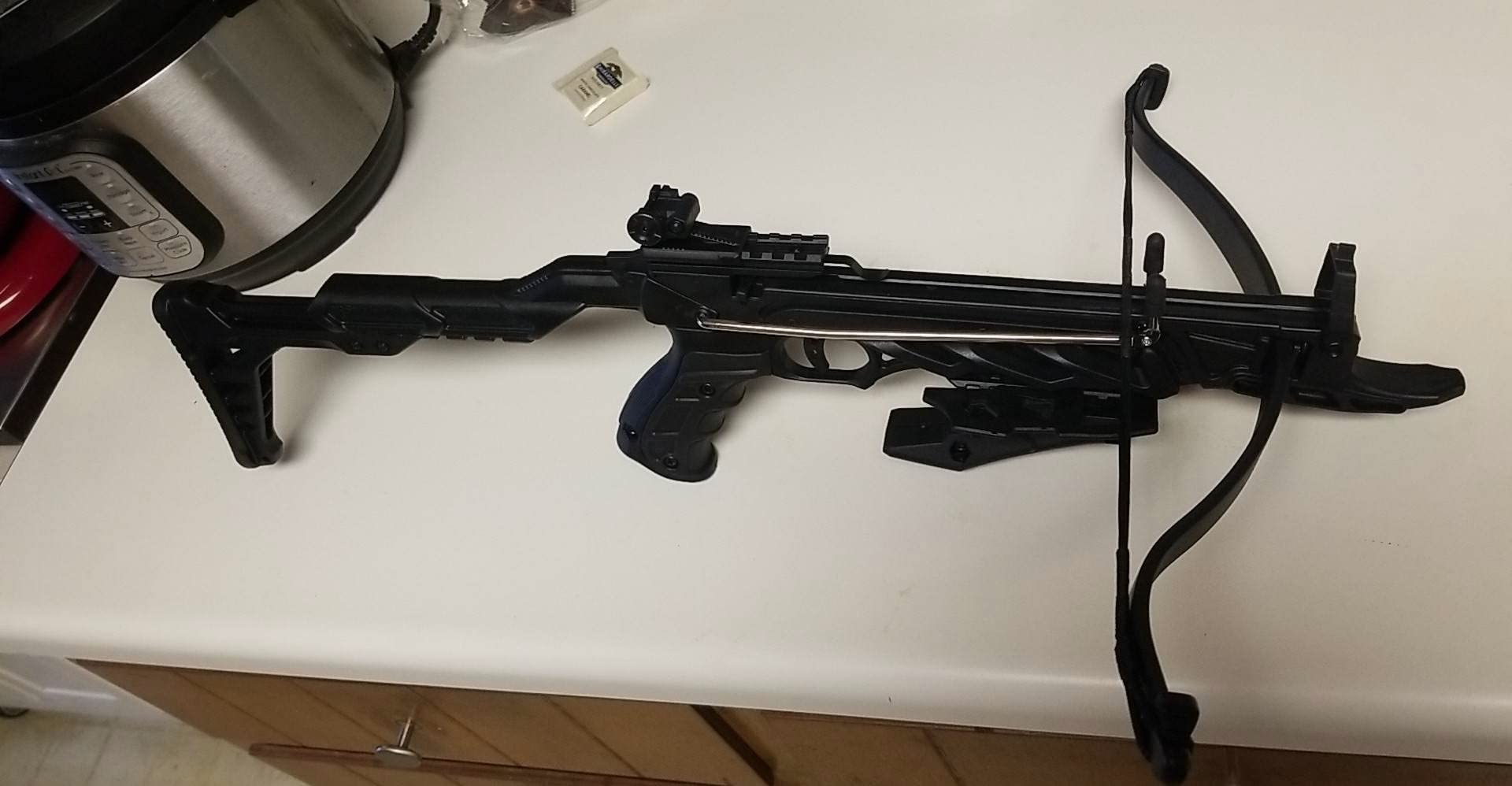 Bear X Desire XL Pistol Hunting Crossbow, Self-Cocking, Adjustable Stock up to 2.5