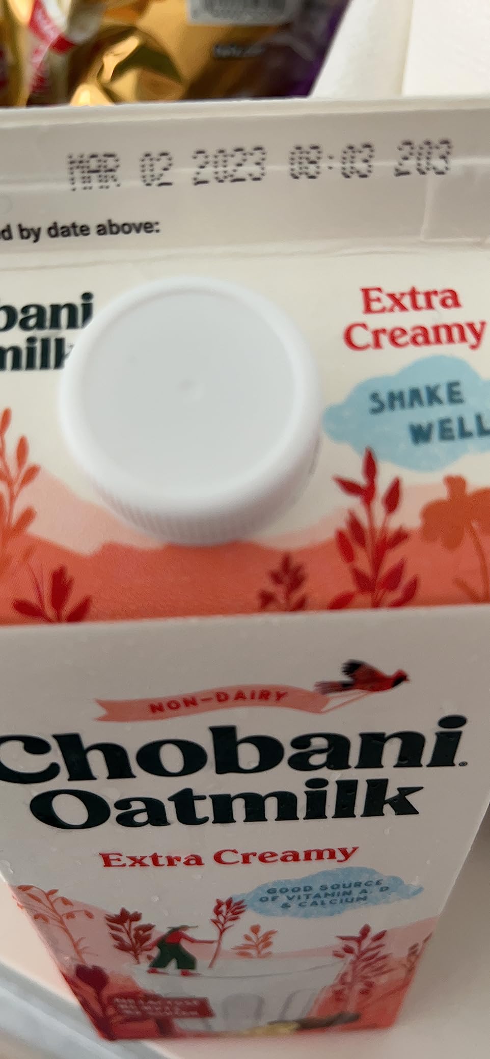 Chobani Extra Creamy Oatmilk 52 Fl Oz customer photo 2