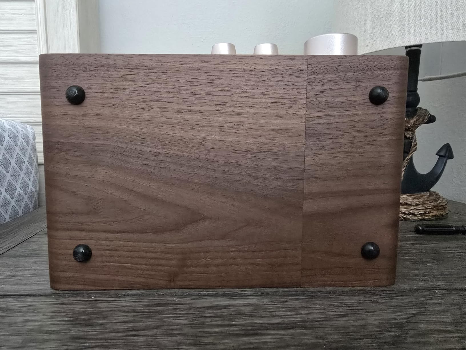 Sangean WR-16SE 45th Anniversary AM/FM/Bluetooth Radio, Dark Walnut Wood customer photo 1