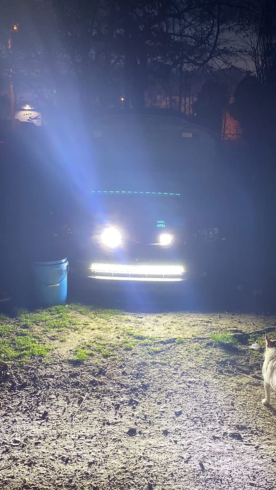 Triple Row Curved 32Inch LED Light Bar 2x4Inch Strobe Pods customer photo 2