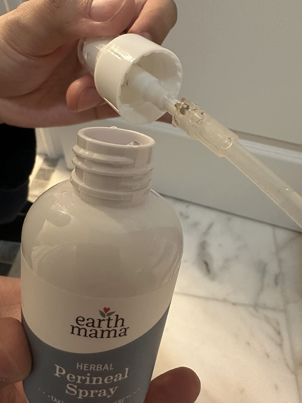 Earth Mama - Postpartum Recovery Kit - 3-Piece | Take Care Down There Trifecta with Organic Perineal Balm, Sitz Bath & Herbal Peri Spray, Set customer photo 1