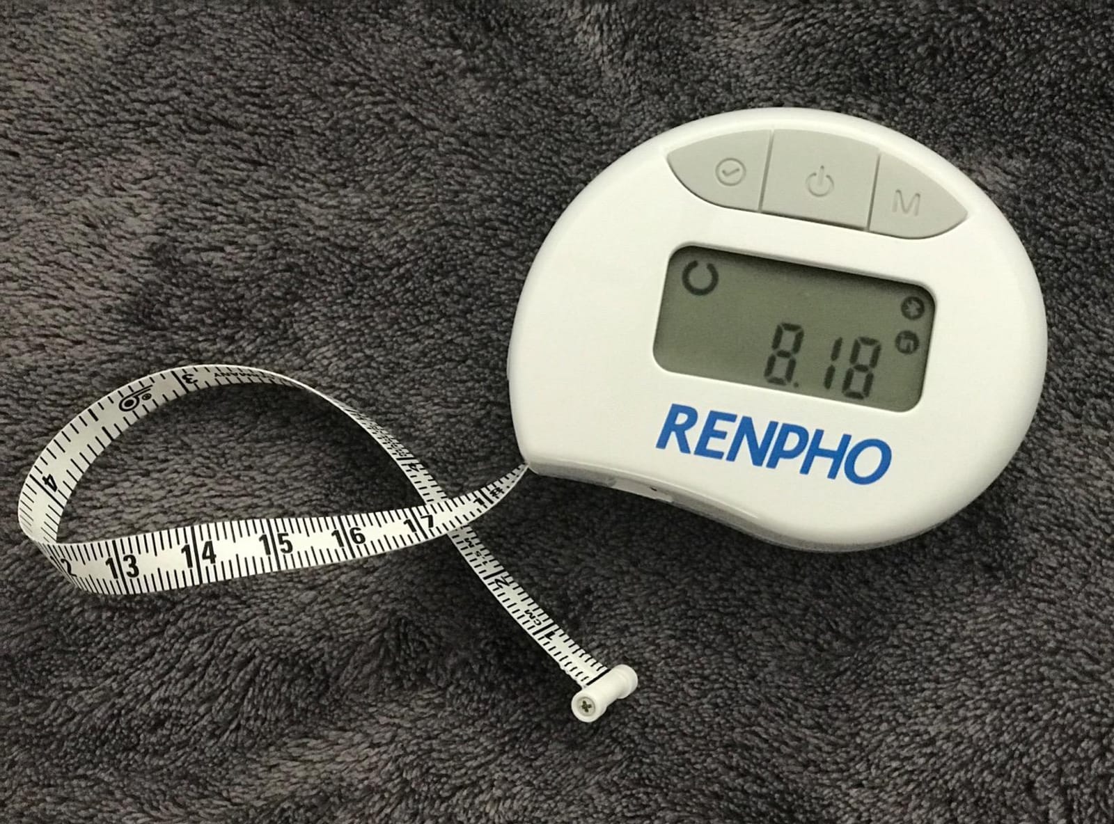 RENPHO Smart Body Measuring Tape, Bluetooth App, 60in, for Weight Loss customer photo 2