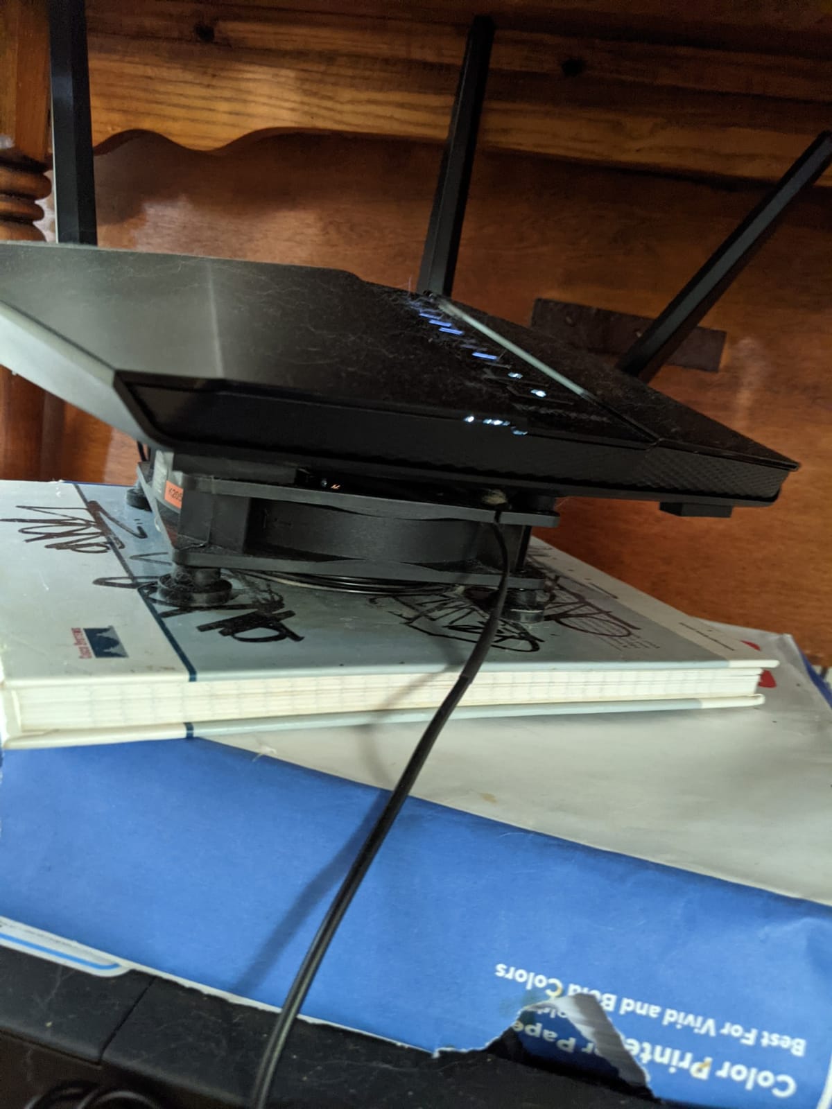 NETGEAR Nighthawk 6-Stream AX5400 WiFi 6 Router (RAX50) - AX5400 Dual Band Wireless Speed (Up to 5.4 Gbps) | 2,500 sq. ft. Coverage customer photo 1