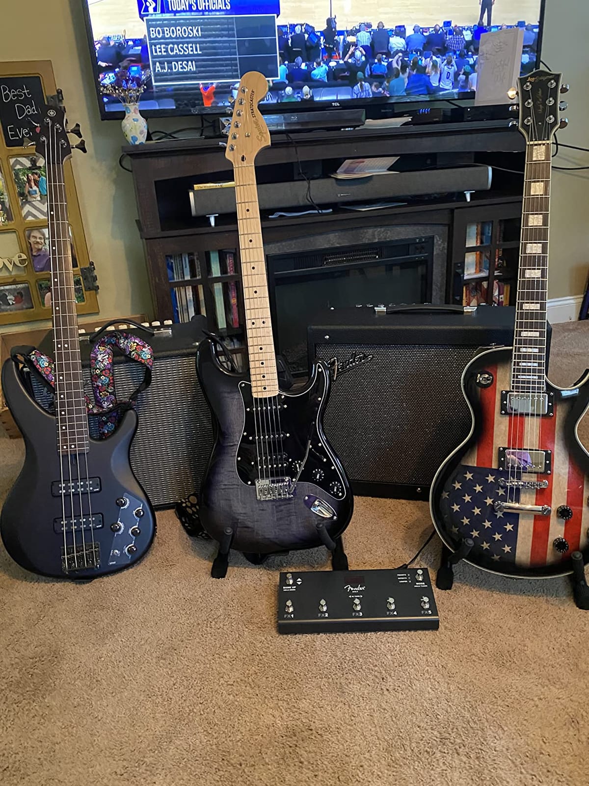 Fender Mustang GTX100 Guitar Amp and 7 Button Footswitch, 100 Watts, with 2-Year Warranty Integrated Looper, Bluetooth Audio Streaming for Play Along, 24.5Dx21.05Wx13.05H Inches, Black customer photo 1