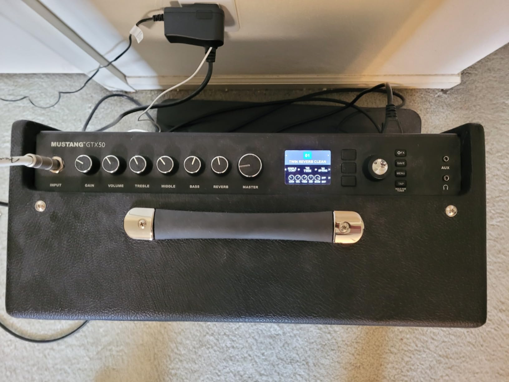 Fender Mustang GTX50 Guitar Amplifier customer photo 1