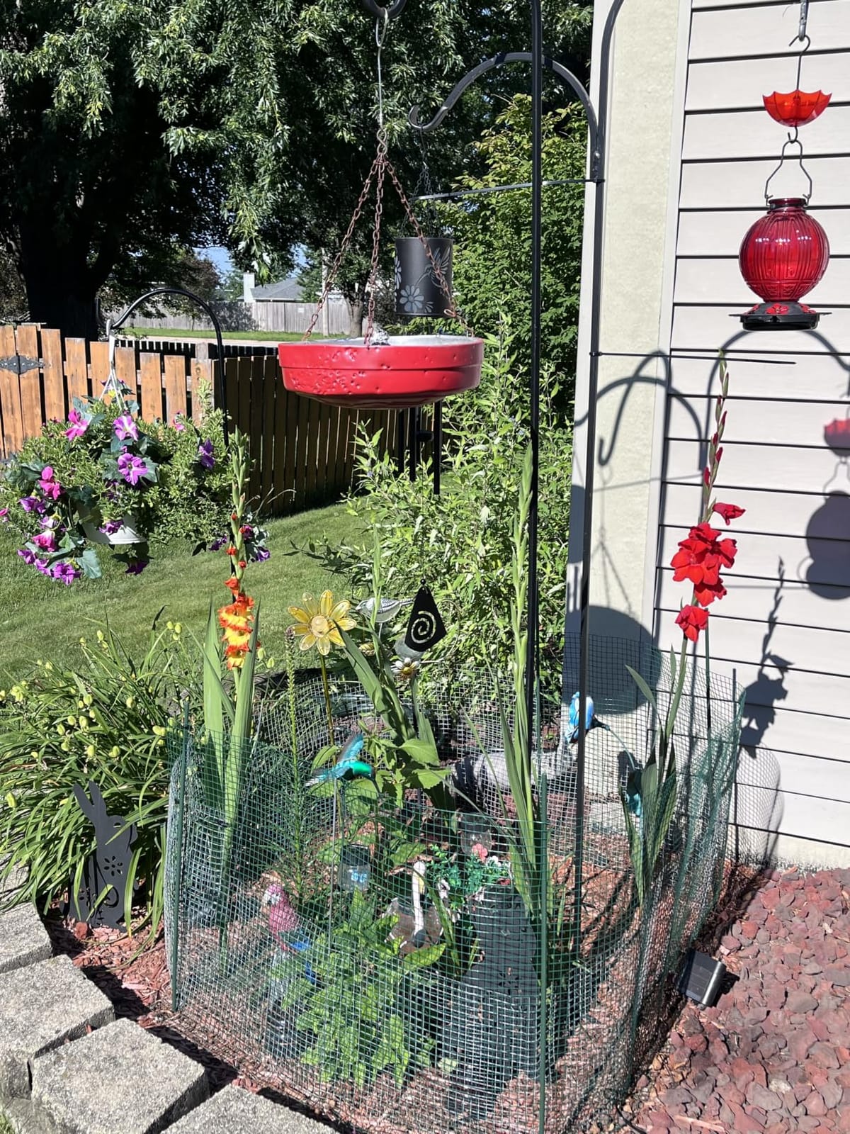 Mademax Solar Bird Bath Fountains, Upgrade 1.4W Solar Fountain Pump with 8 Nozzles & 4 Brackets, Free Standing Floating Solar Powered Water Fountain Pump for Bird Bath, Garden, Pond, Pool, Outdoor customer photo 1