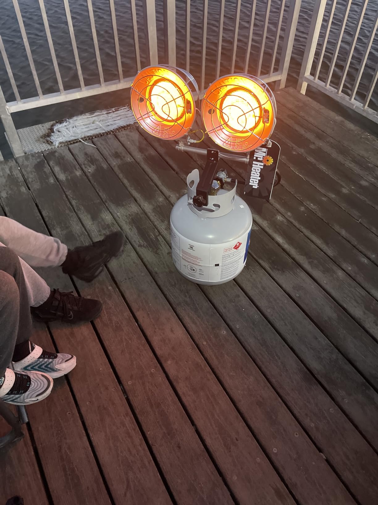 Mr. Heater 30,000 BTU Double Tank Top Heater customer photo 2