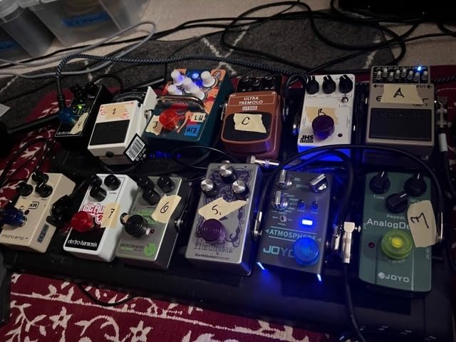 JOYO Digital Reverb Guitar Pedal, 9 Modes (Spring/Church/Plate/Shimmer & More) with MOD Control & Trail Function, Bypass (Atmosphere R-14) customer photo 2