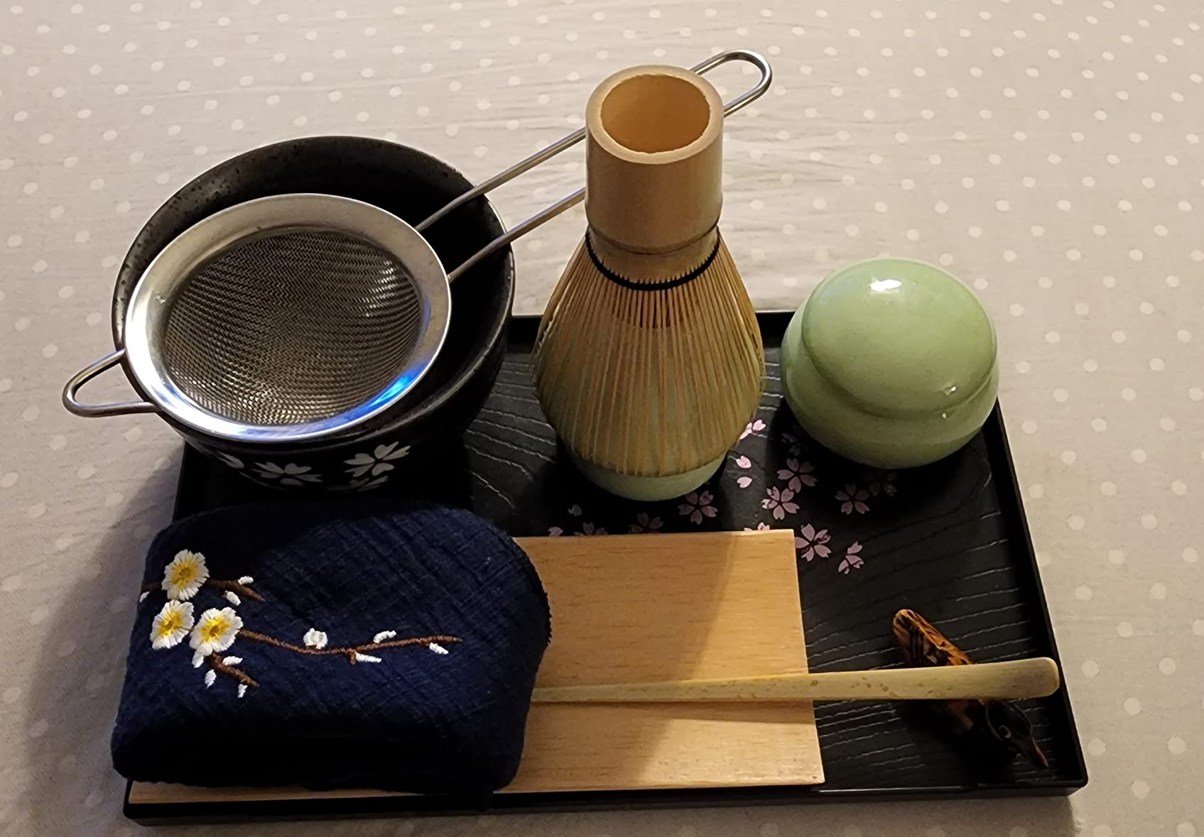 Artcome Traditional Japanese Matcha Tea Set (9Pcs) customer photo 2