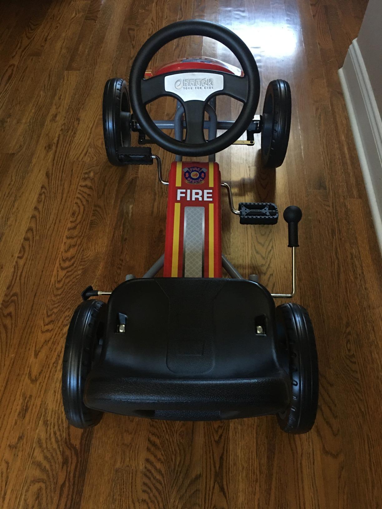hauck Speedster Pedal Go-Kart for Kids Ages 4-8, Green customer photo 1