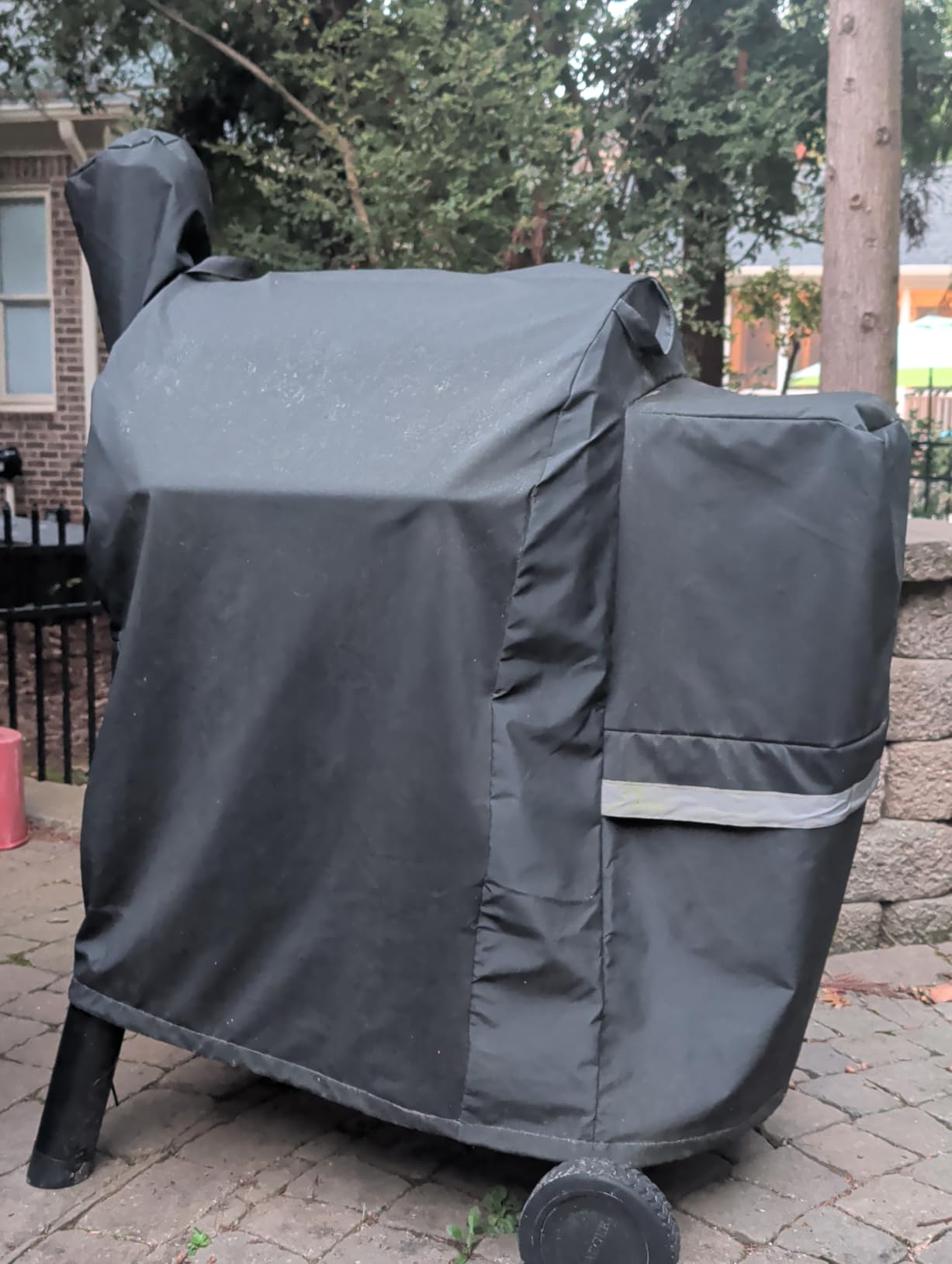 QuliMetal Grill Cover for Green Mountain Daniel Boone Prime WiFi Grills customer photo 2
