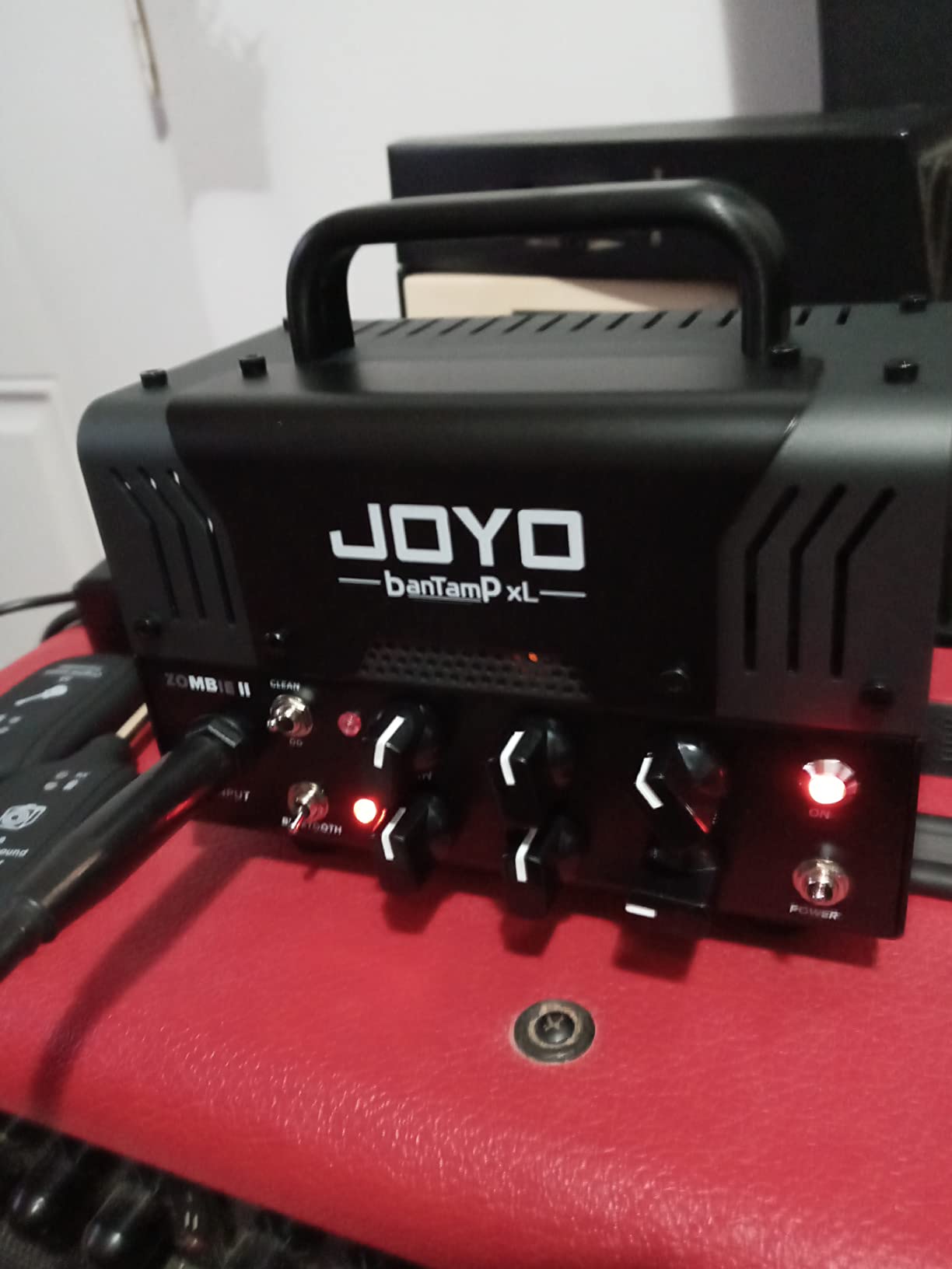 JOYO Zombie-II BanTamp XL Series Mini Amp Head 20W Hybrid Tube 2-Channel Guitar Amplifier with Bluetooth (No Sound, Need Extra Speaker) customer photo 2