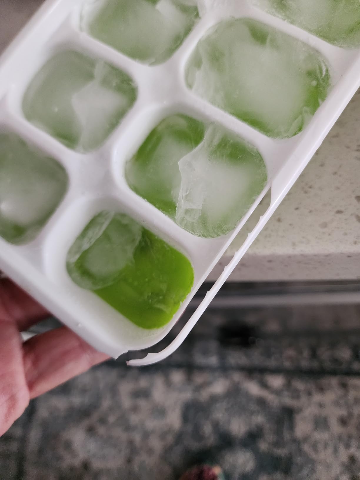 DOQAUS Ice Cube Tray with Lids, 4 Pack Silicone Ice Trays for Freezer customer photo 1