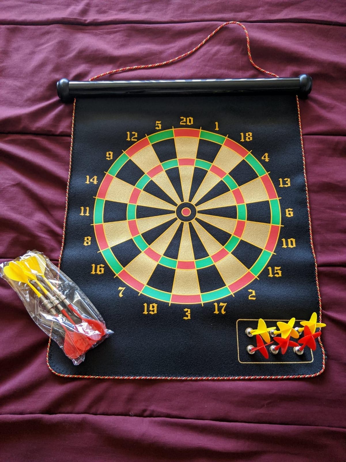 BATURU Magnetic Dart Board for Kids & Teen Boys, Dart Game customer photo 2