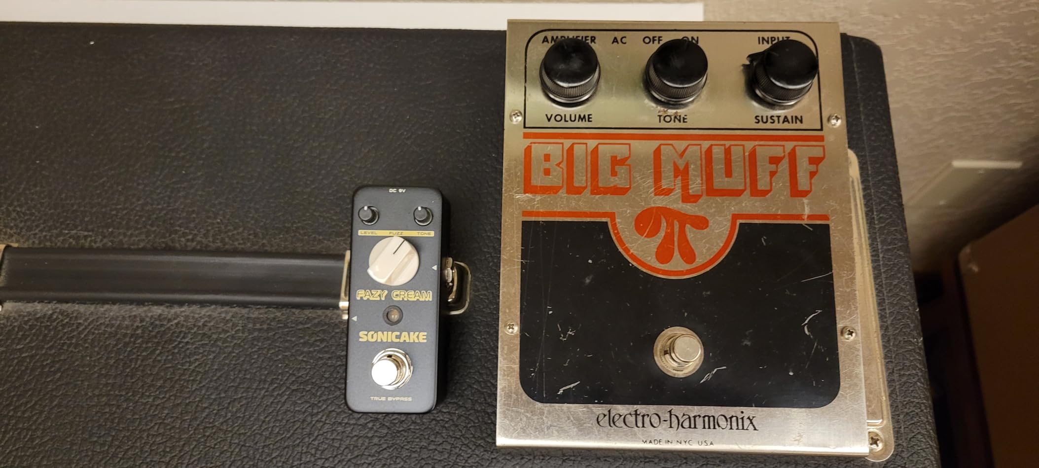 SONICAKE Fuzz Guitar Effect Pedal Fazy Cream Vintage Fuzz Pedal True Bypass customer photo 2