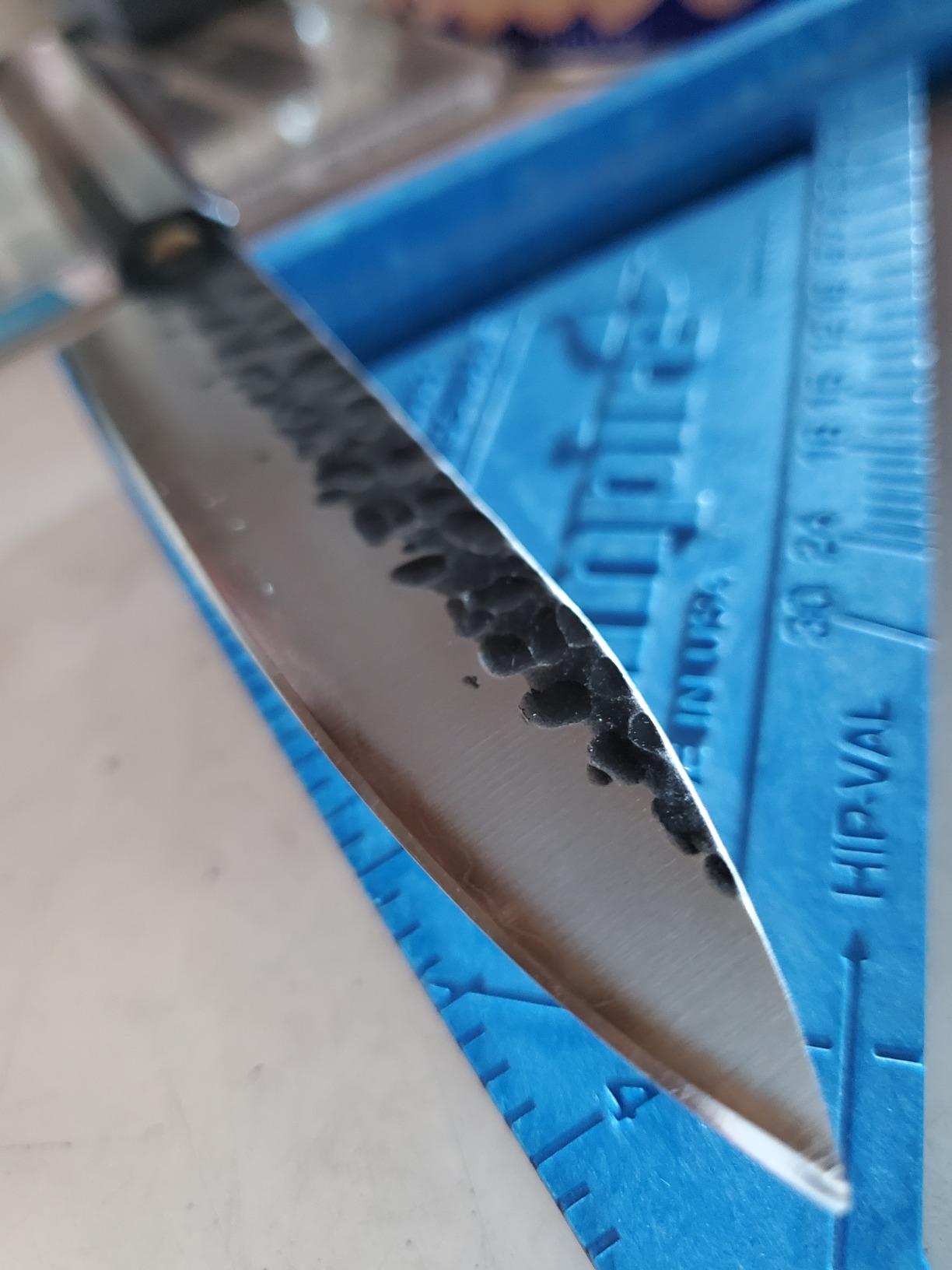 FINDKING Japanese Kiritsuke Knife, 9 Inch Gyuto Chef Knife, Kitchen Knife with High Carbon Steel Blade, Octagonal Handle, for Meat, Fish, Vegetables and Fruits, Dynasty Series customer photo 1