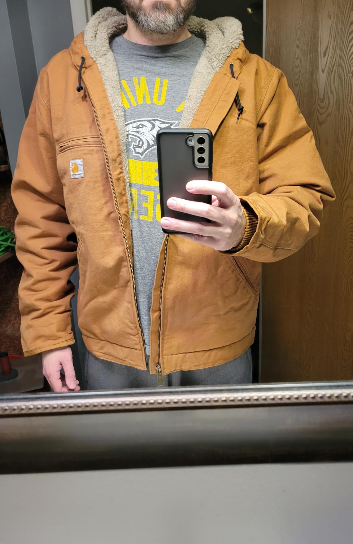 Carhartt Men's Washed Duck Sierra Jacket customer photo 1