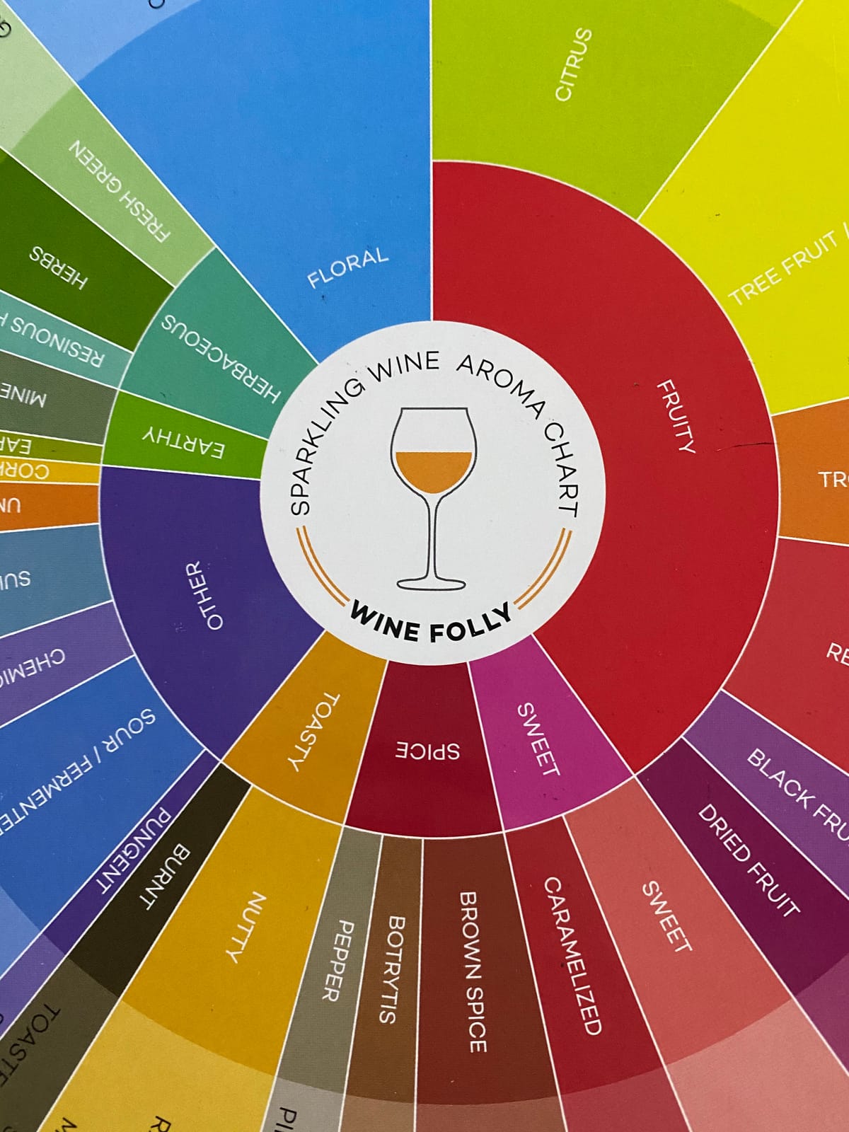Wine Folly Wine Aroma Wheel Charts – 4-Pack for Red, White, Rosé & Sparkling | Wine Tasting Guide with Aromatic Compound Info | Durable, Glossy Educational Chart Set customer photo 2