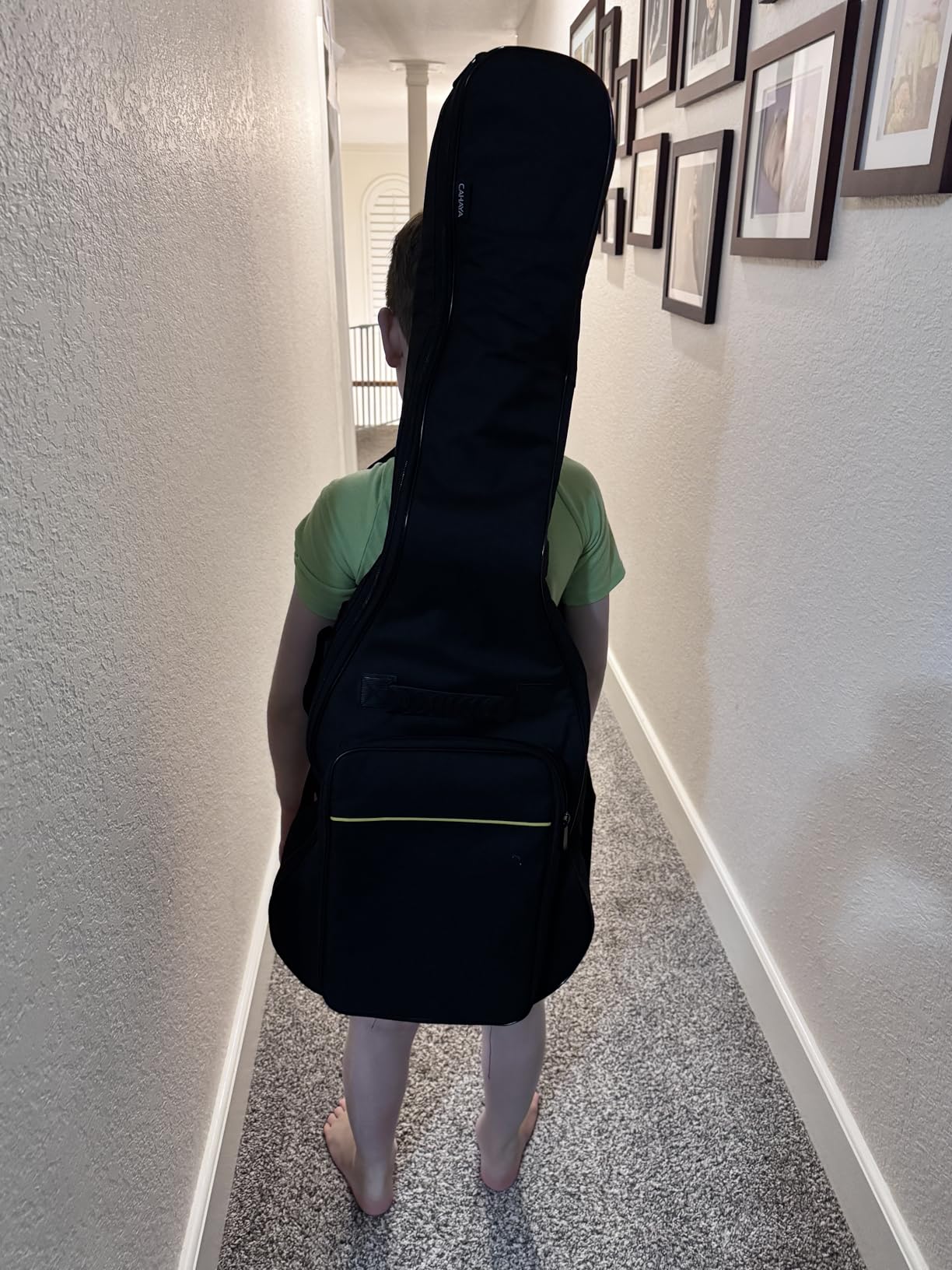 CAHAYA Electric Guitar Case 0.35in Padded Soft Gig Bag Backpack Waterproof customer photo 1