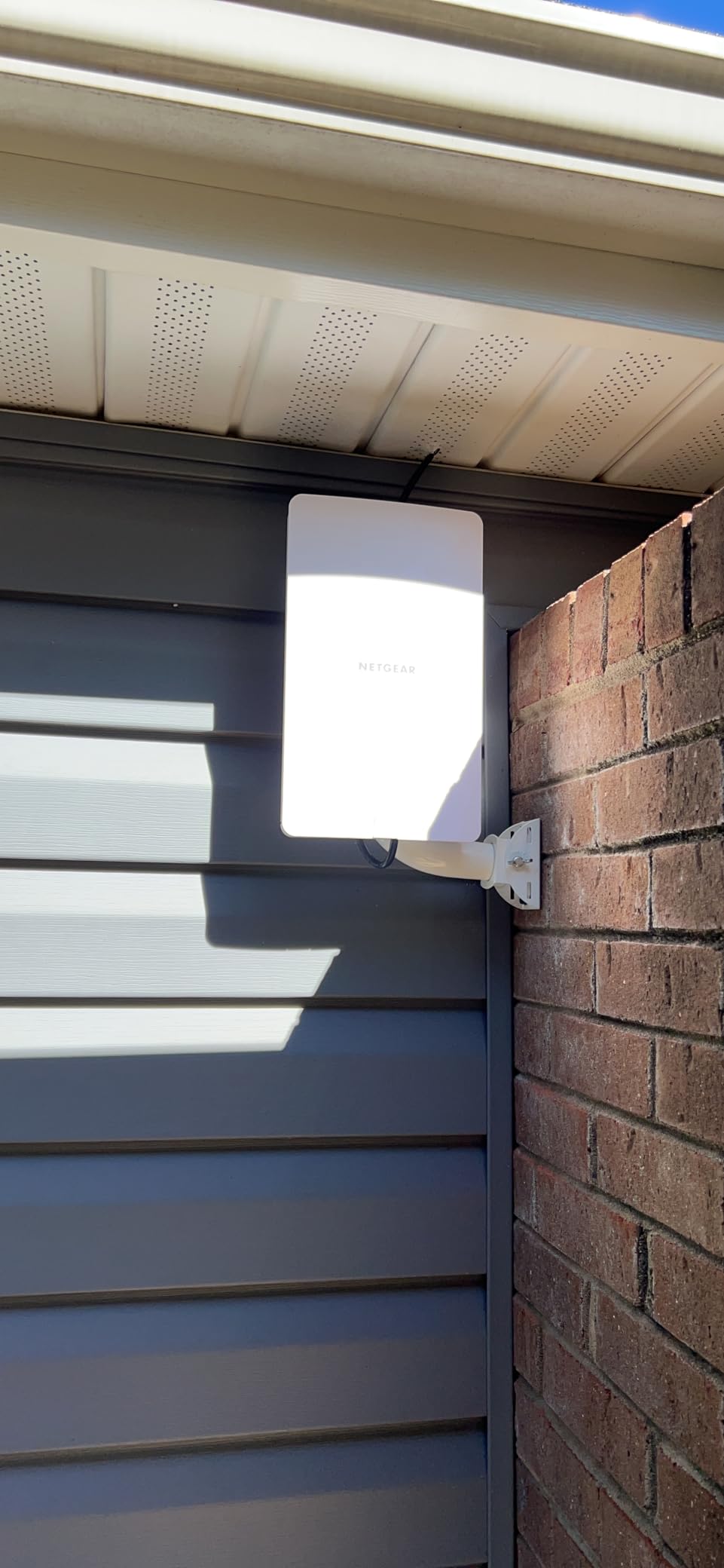 NETGEAR WiFi 6 Wireless Outdoor Access Point (WAX610Y) | Dual-Band AX1800 Speed, 1 x 2.5G Ethernet PoE+ Port, 200 Devices, IP55 Weatherproof, 802.11ax, Insight Remote Management customer photo 2