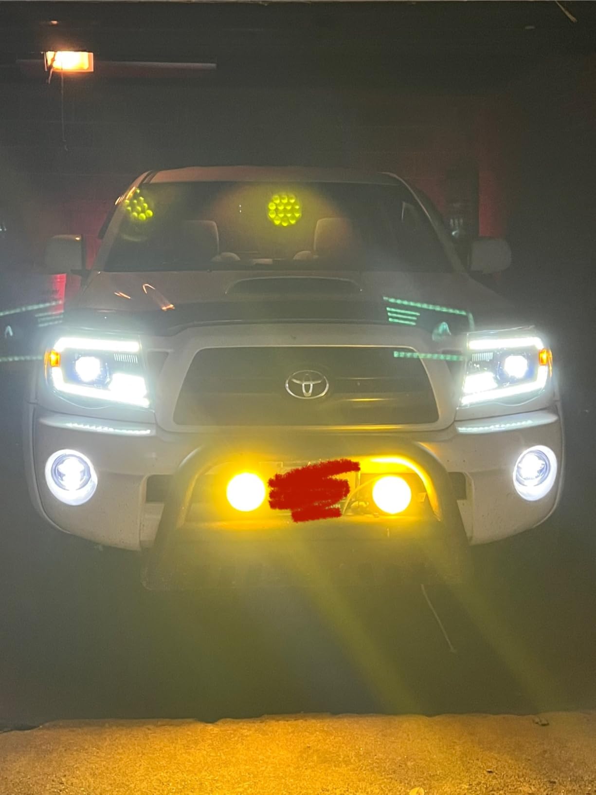 LED Fog Light Assembly for Tacoma 2005-2011/ Solara 2004-2006/ Sequoia 2008-2015/ Tundra 2007-2013- Pair, Black customer photo 1