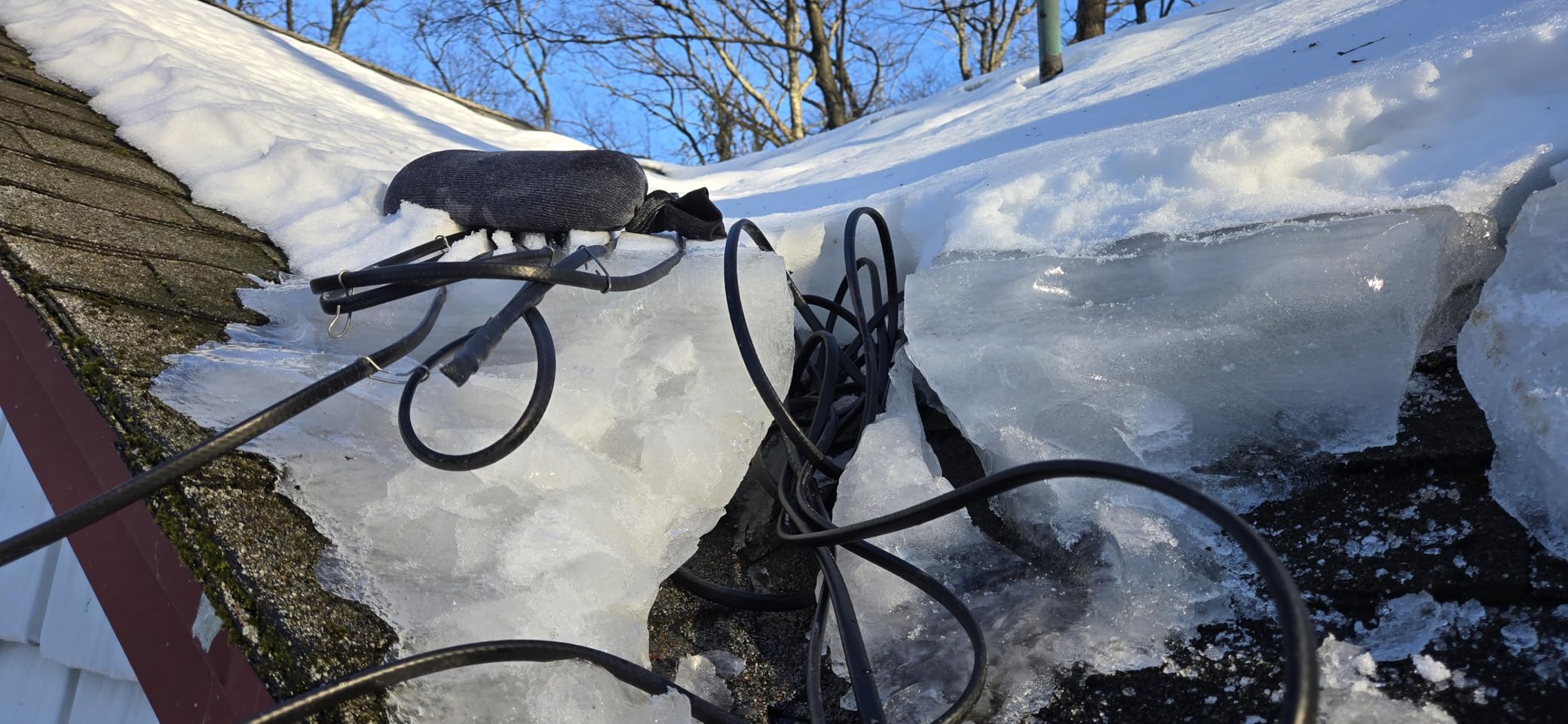 H&G Lifestyles 8W/FT Roof Heat Cable for Roof and Gutters, 140FT customer photo 1