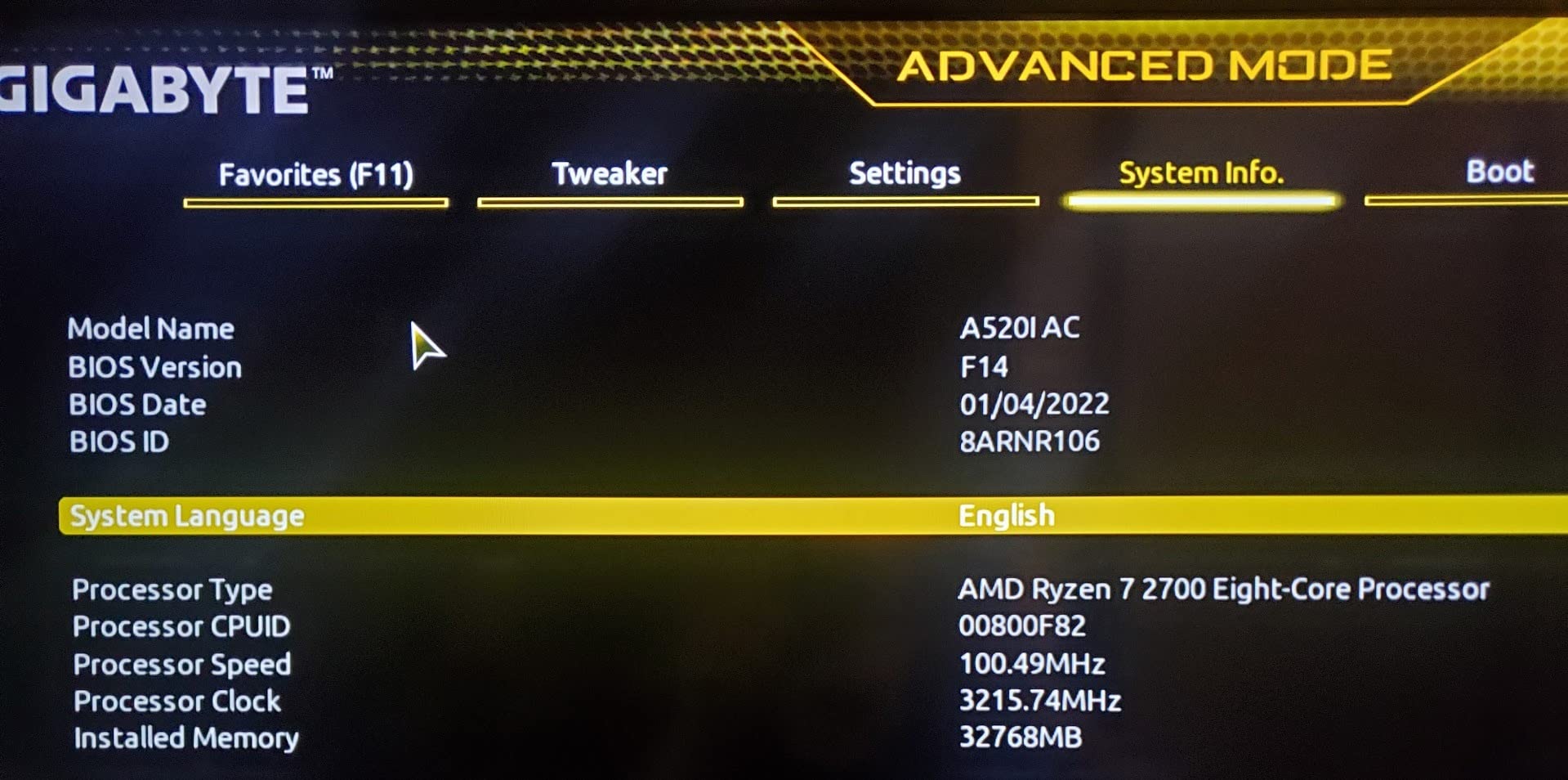 Gigabyte A520I AC (AMD Ryzen AM4/Mini-ITX/Direct 6 Phases Digital PWM with 55A DrMOS/Gaming GbE LAN/Intel WiFi+Bluetooth/NVMe PCIe 3.0 x4 M.2/3 Display Interfaces/Q-Flash Plus/Motherboard) customer photo 1