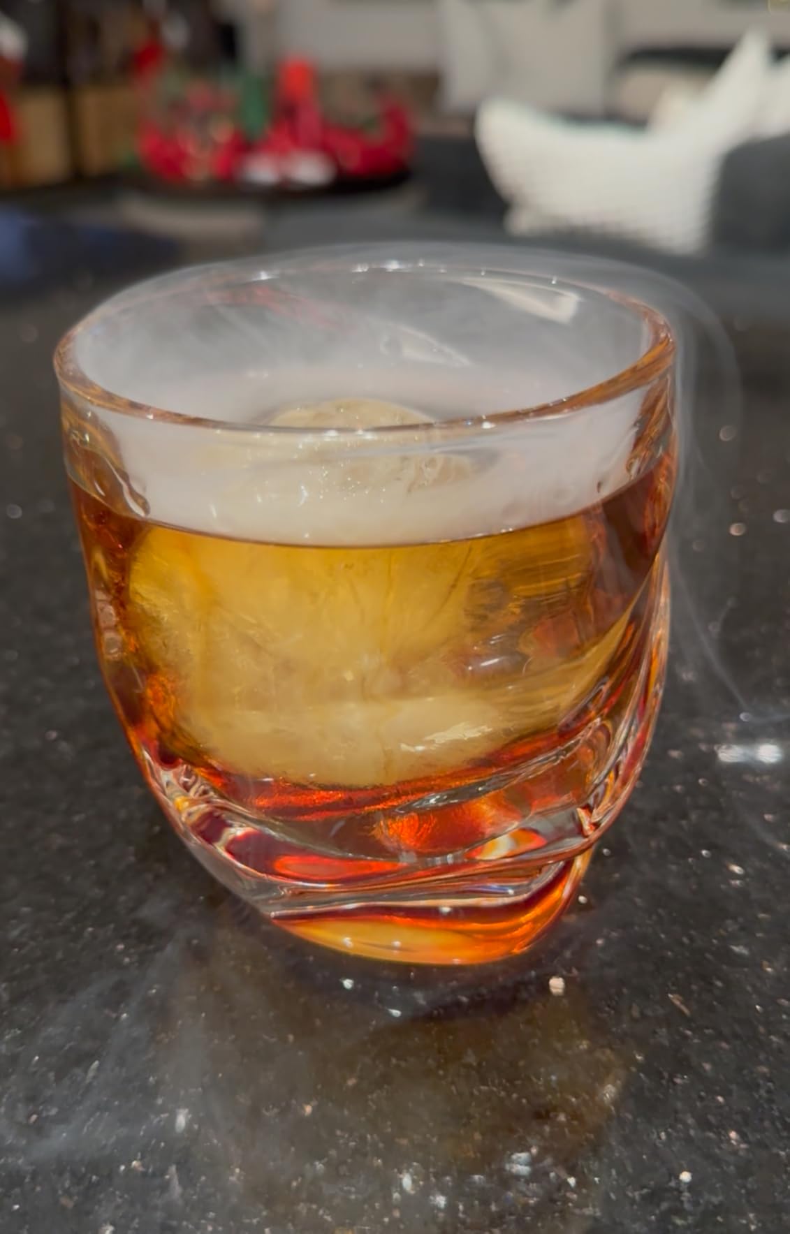 GLASKEY Whiskey Glasses Set of 4,Rock Glasses,11 oz Lead-Free Crystal Bourbon Glass,Old Fashioned Glass for Bourbon,Cognac,Irish Whisky,Personalised Whisky Glass Gift Set for Men,Dad,Brother customer photo 1