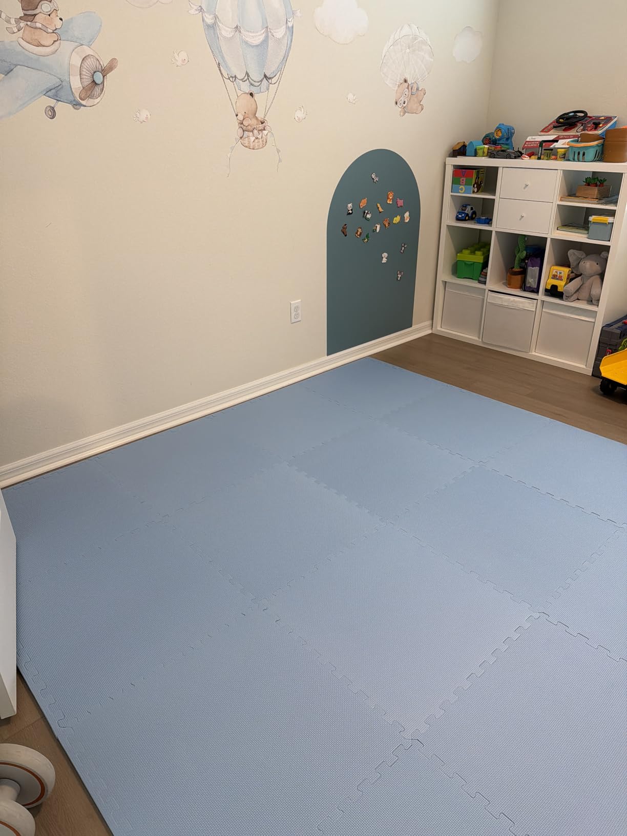 We Sell Mats – ½ Inch Thickness Multipurpose EVA Foam Floor Tiles – Interlocking Floor Mat for Indoor Gym, Playroom, and Home Use customer photo 2