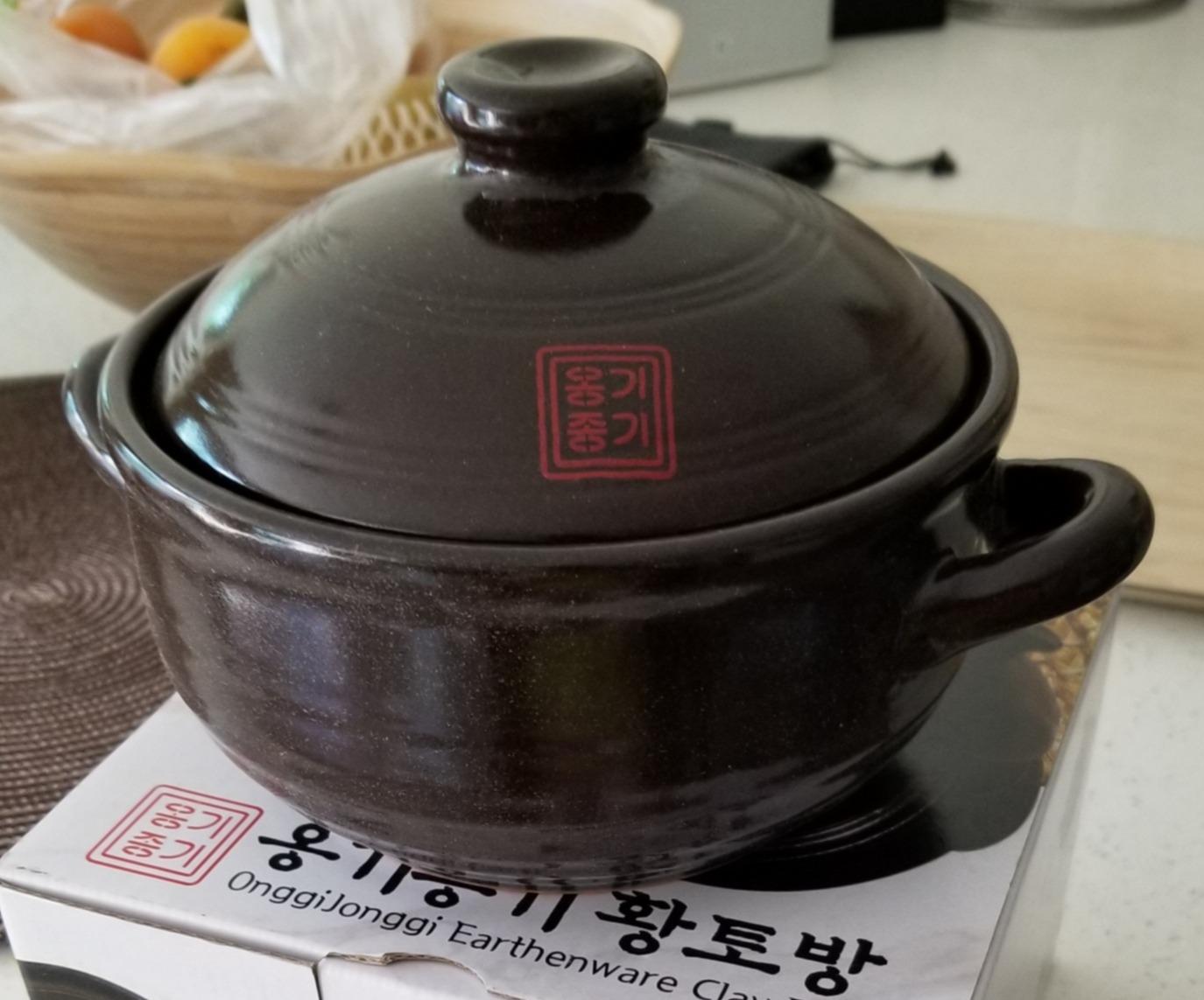 Korean Earthenware Clay Hot Pot (1100ml) customer photo 2