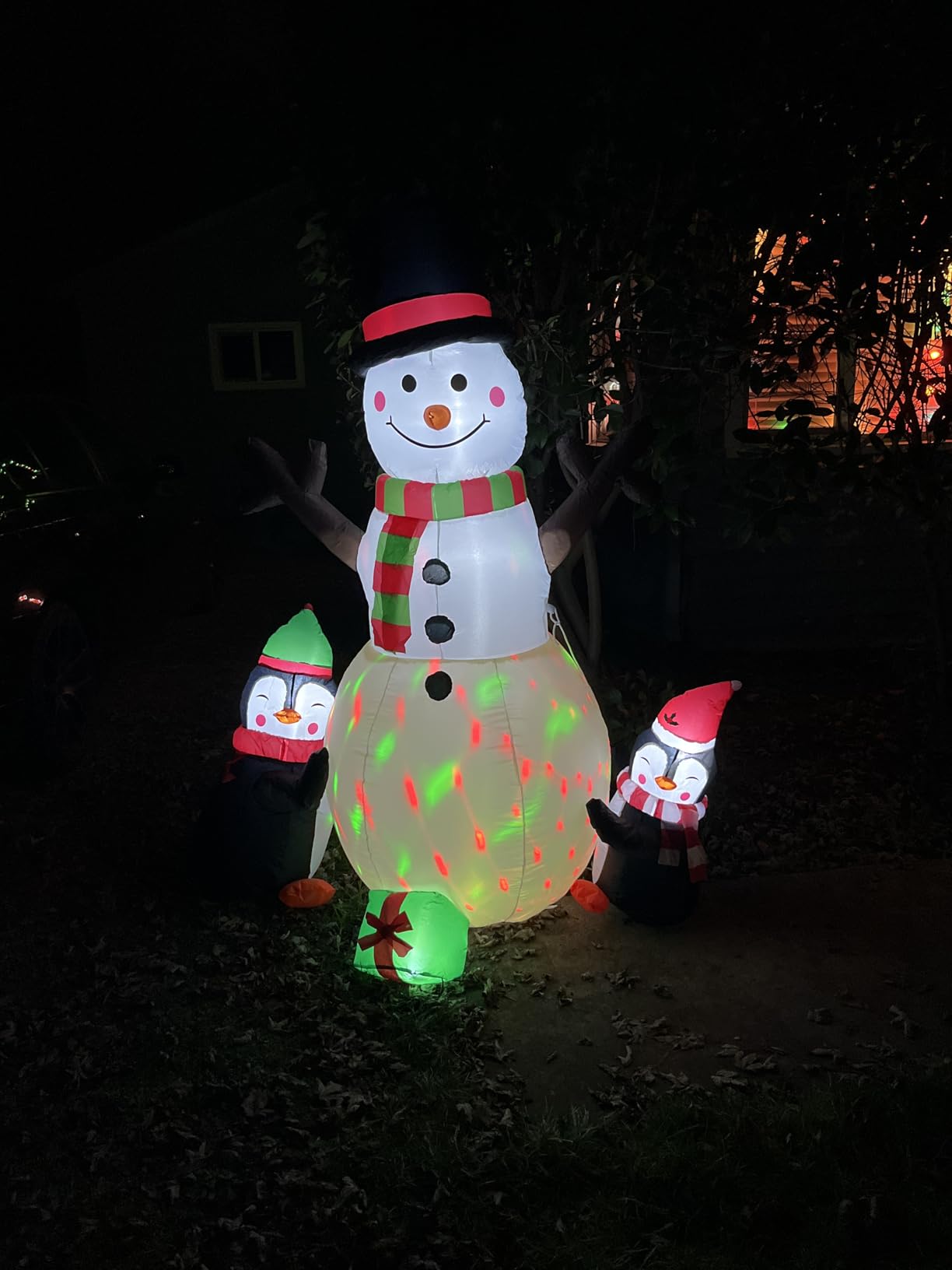 Christmas Inflatables Outdoor Christmas Decorations for Yard 6FT Snowman customer photo 1