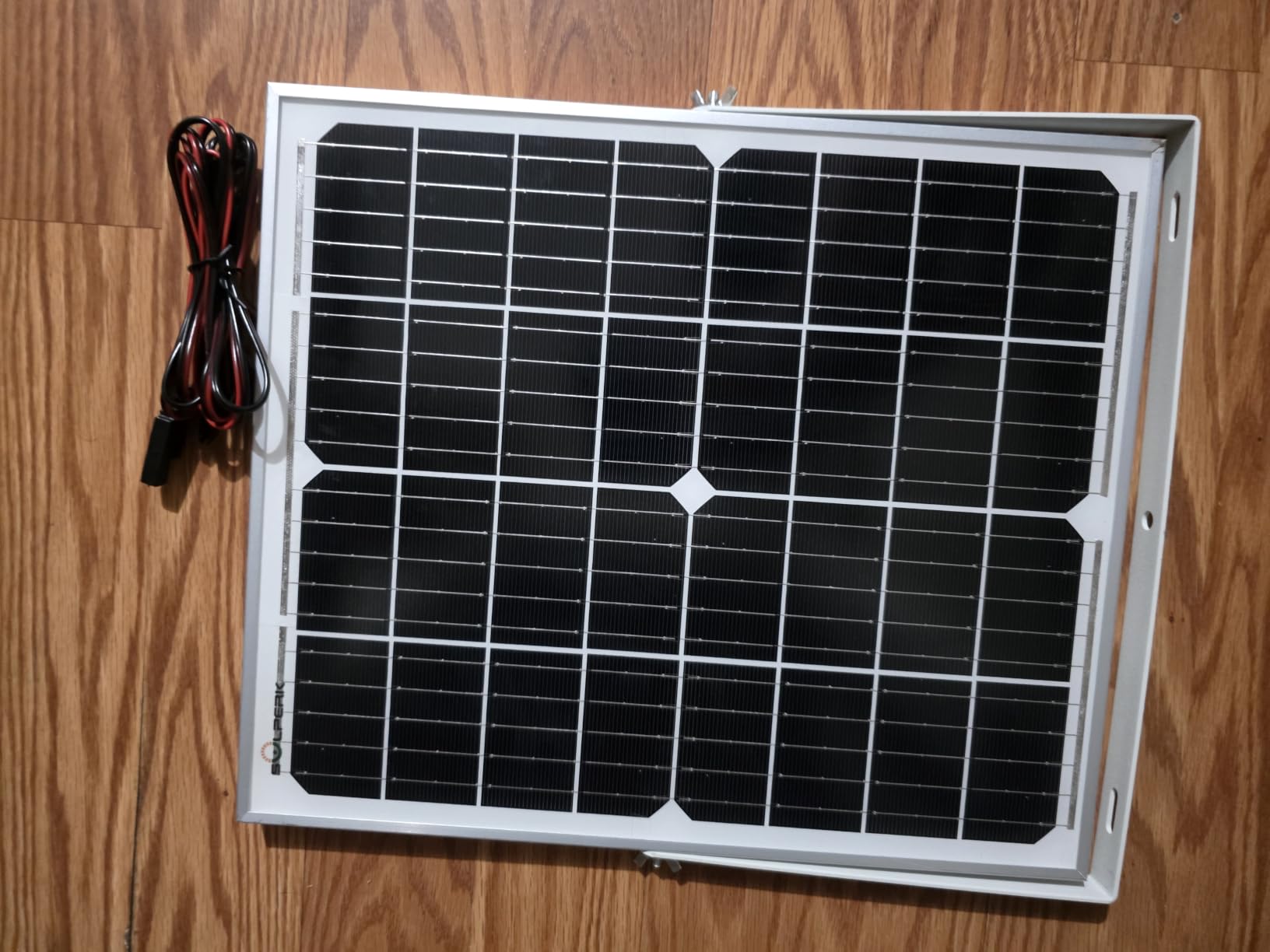 SOLPERK Solar Panel Kit 20W 12V Solar Battery Charger Maintainer+Controller customer photo 2