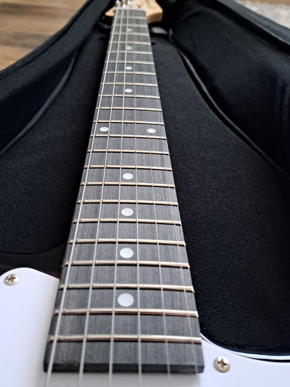 Ashthorpe 39-Inch Electric Guitar (Blue-Black), Full-Size Guitar Kit with Padded Gig Bag, Tremolo Bar, Strap, Strings, Cable, Cloth, Picks customer photo 1