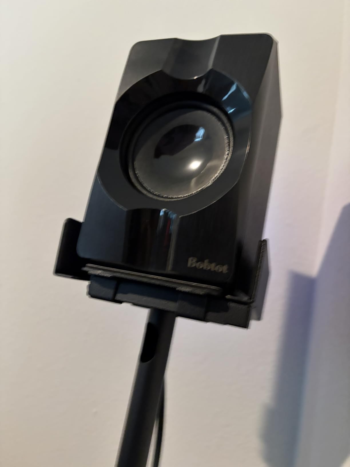 PERLESMITH Universal Speaker Stands for Surround Sound -Height Adjustable Extend 33.3”to 45.1”, Floor Speaker Stand for Satellite & Studio & Bookshelf Speakers up to 11LBS,1 Pair Black, PSSS2 customer photo 1